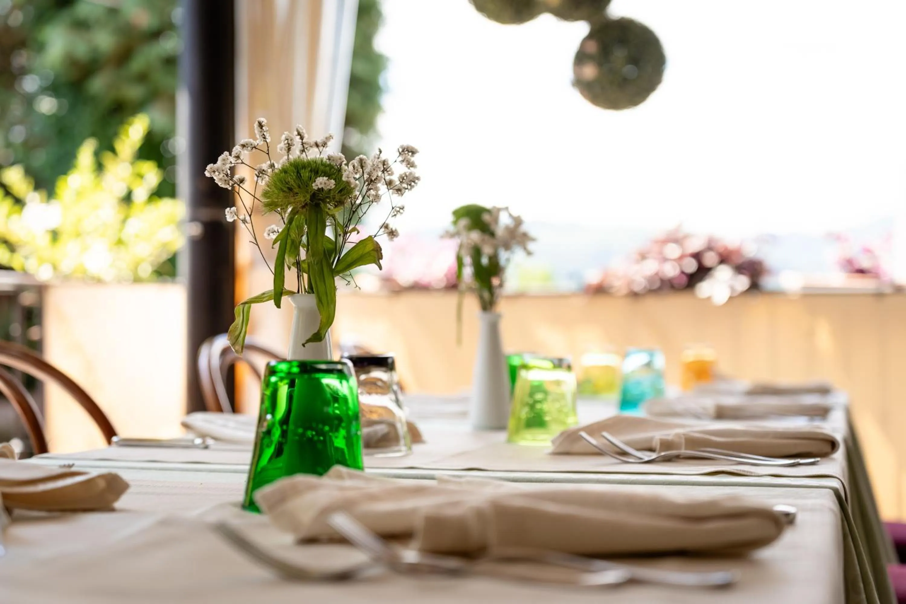 Balcony/Terrace in Hotel Ristorante La Lanterna