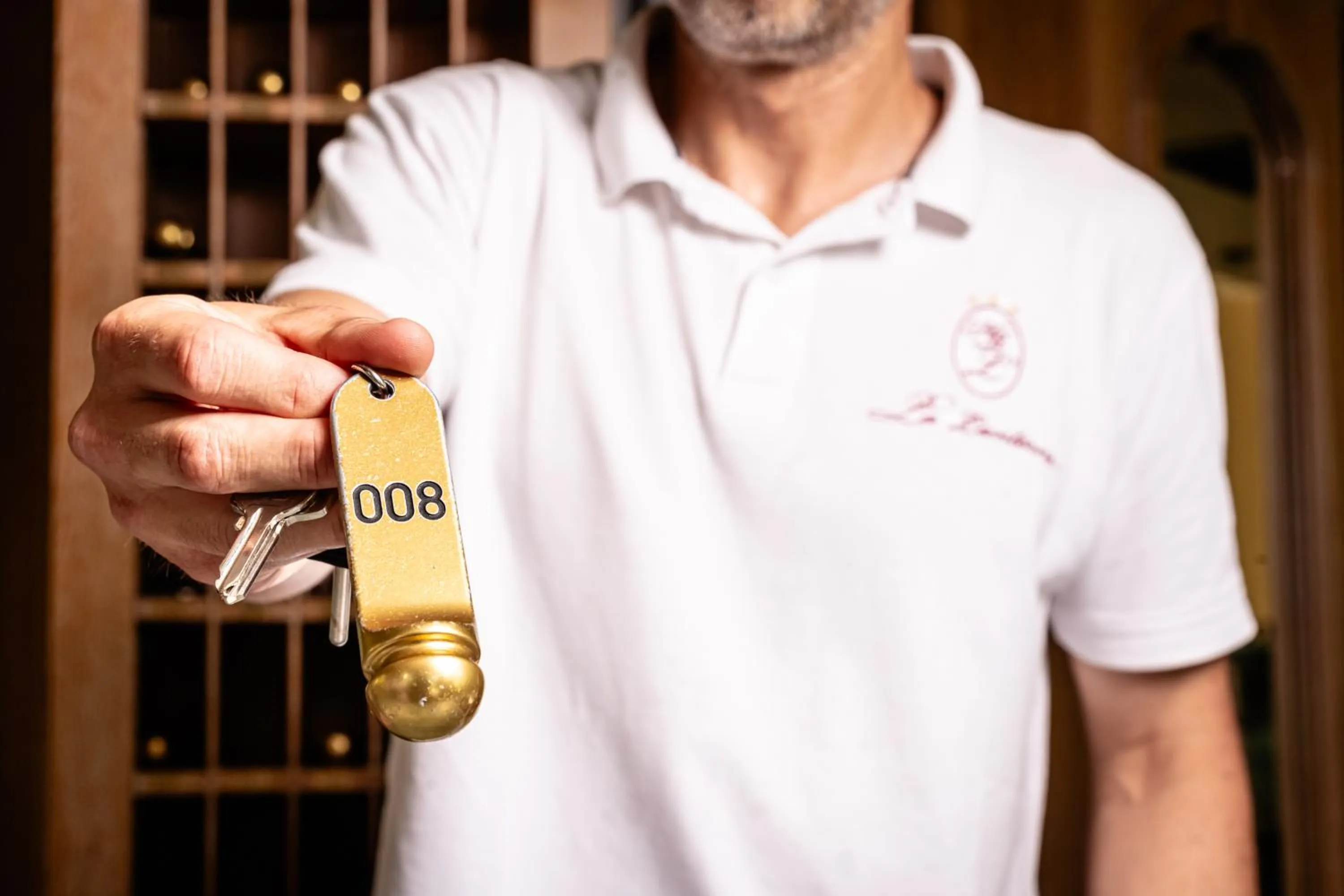 Lobby or reception in Hotel Ristorante La Lanterna