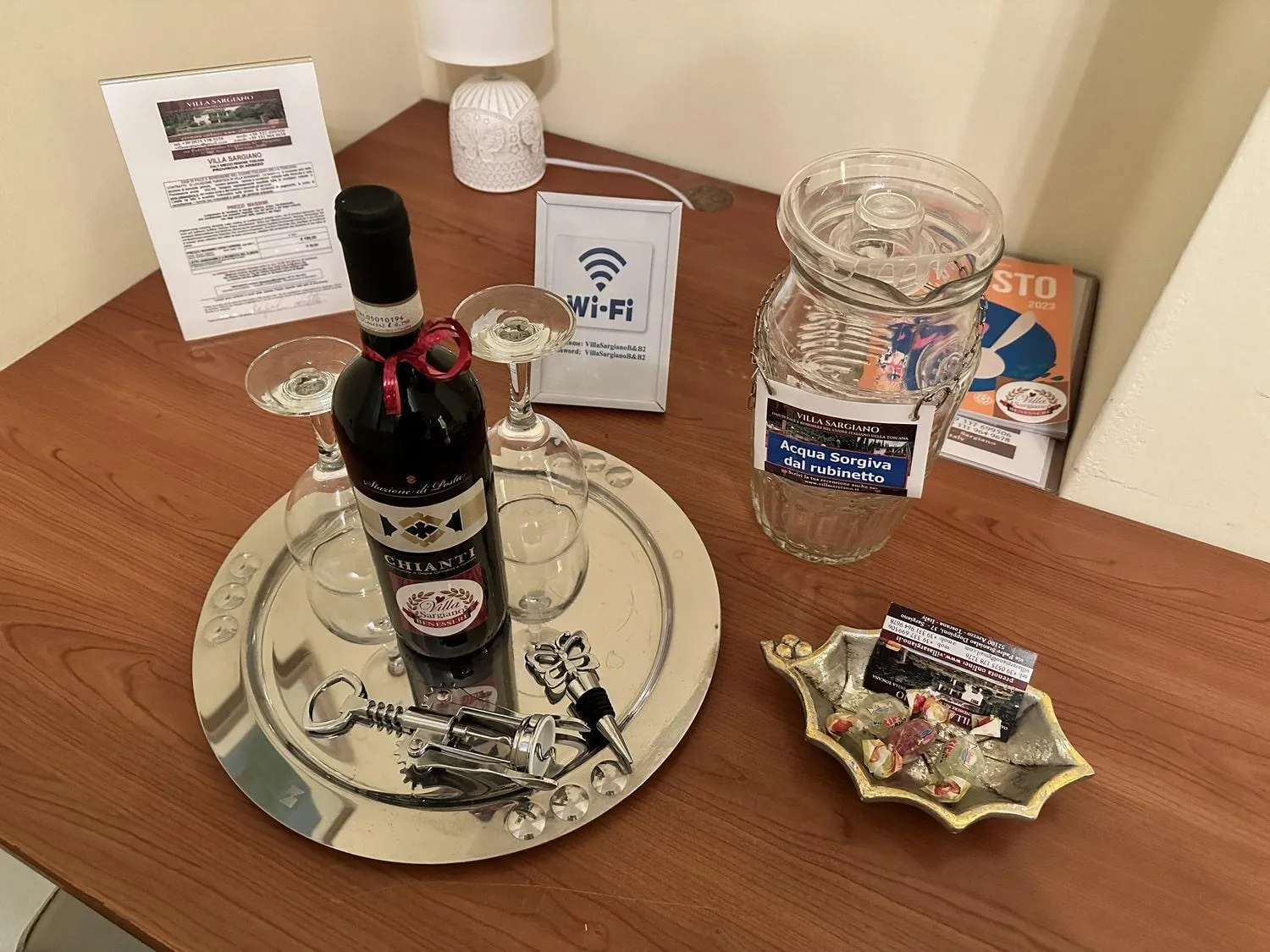 Breakfast in Villa Sargiano