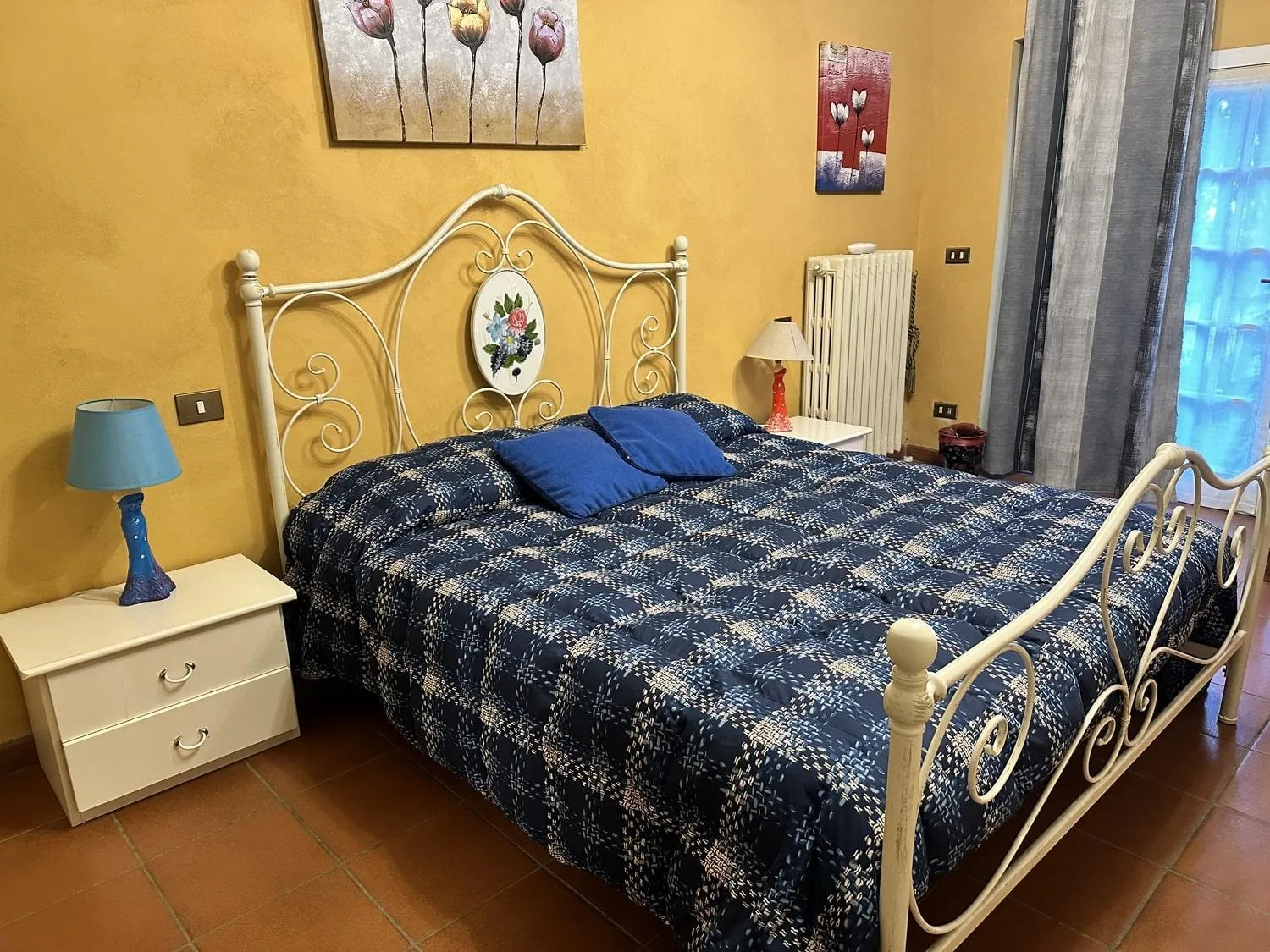 Bed in Villa Sargiano