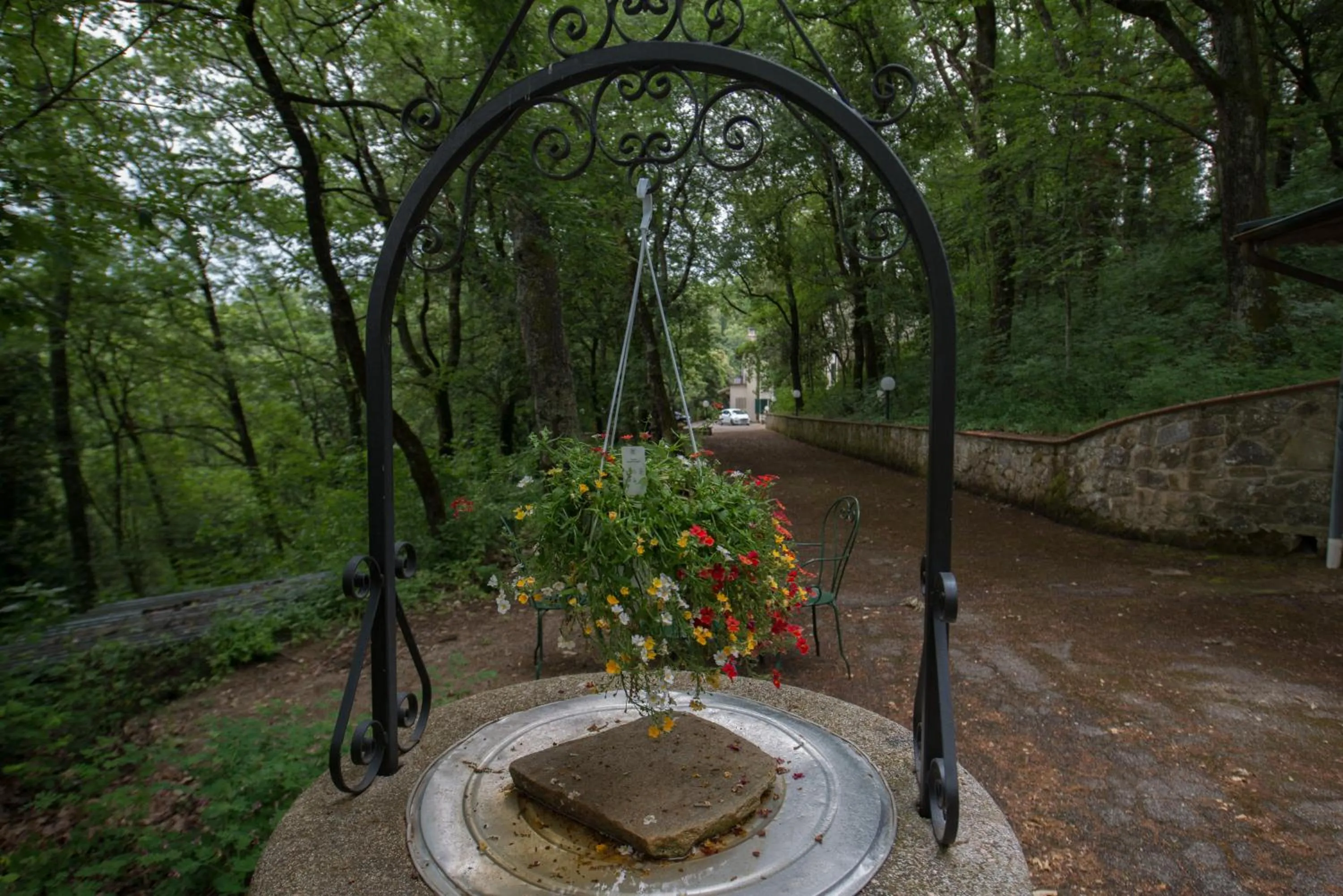 Garden view in Villa Sargiano
