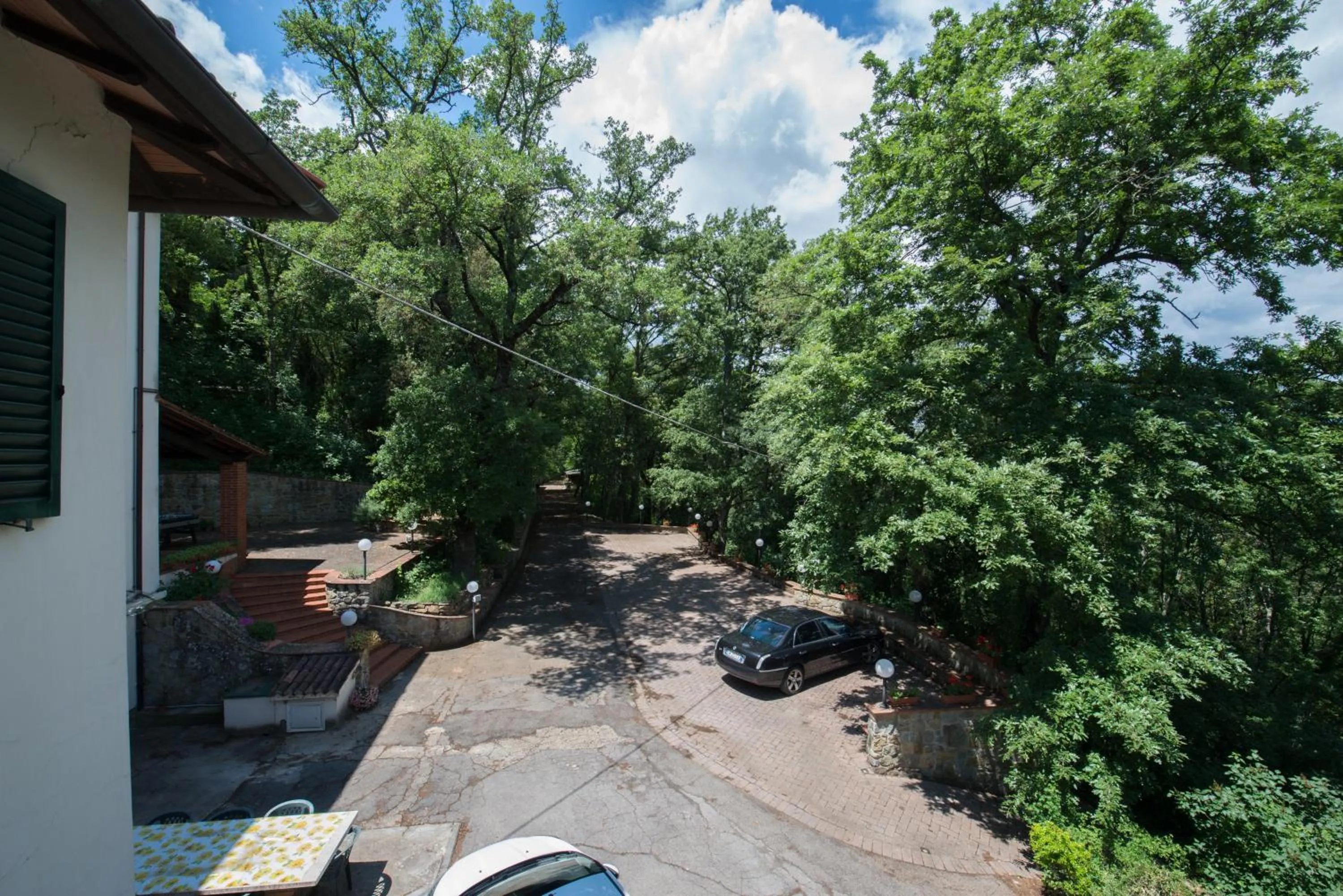 Garden view in Villa Sargiano
