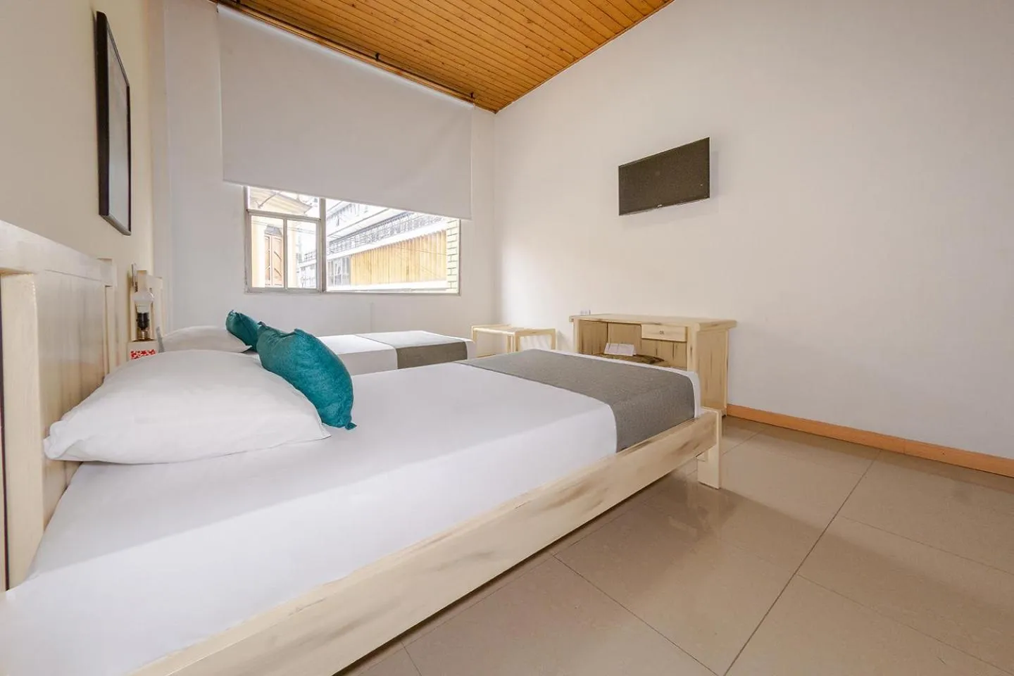 Bed in Hotel Ana Carolina