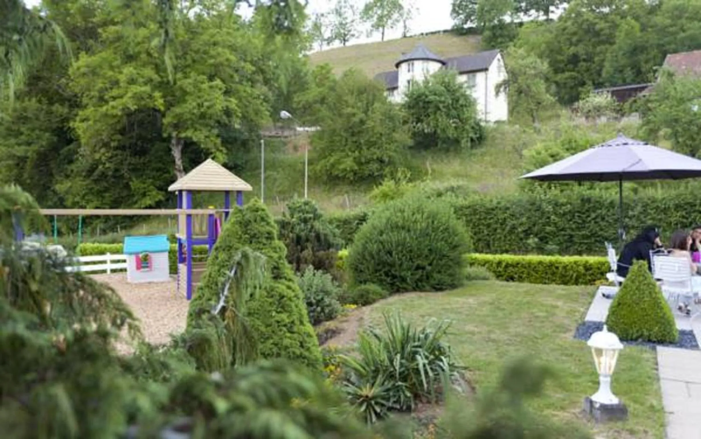 Children play ground in Hôtel Bellevue