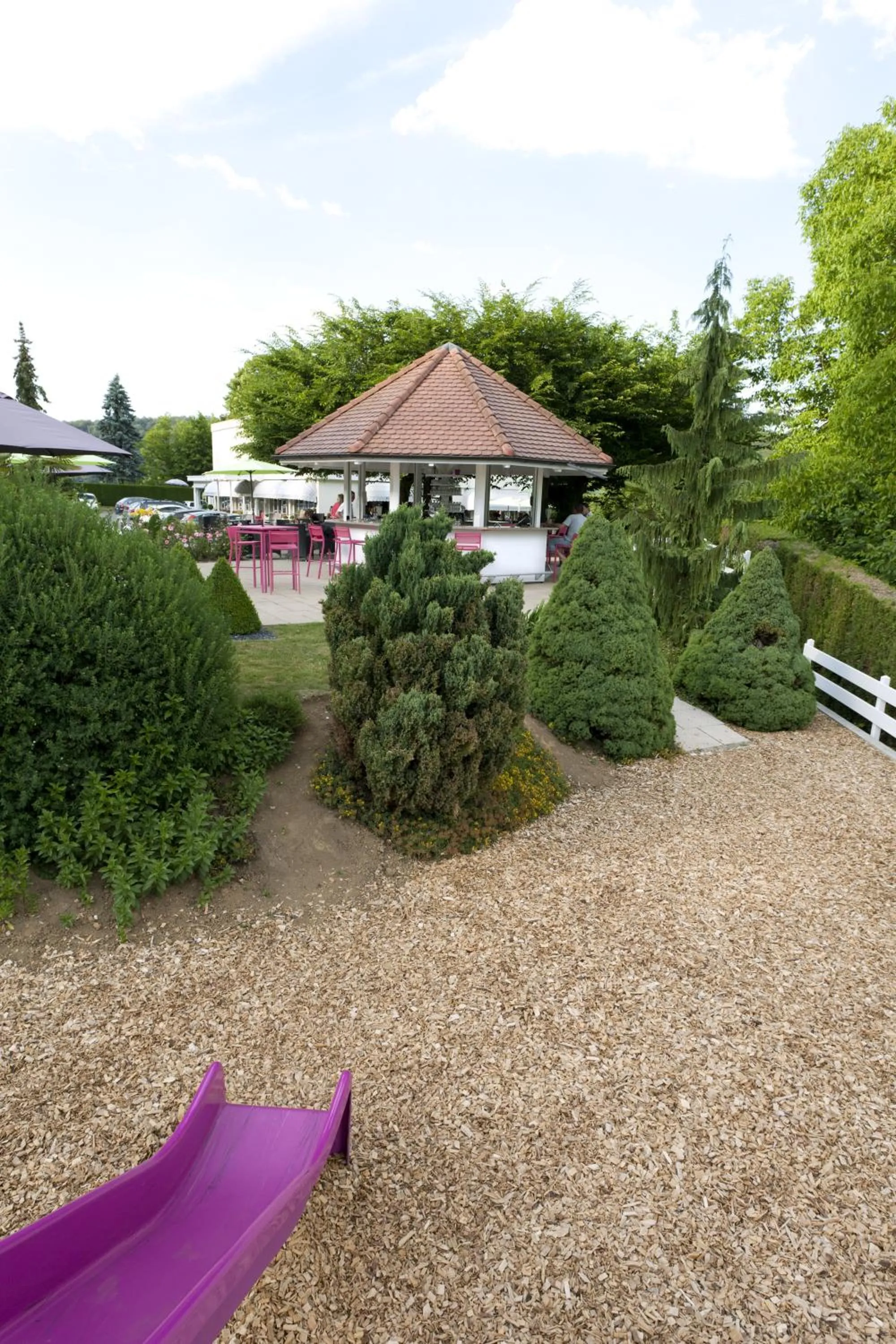 Children play ground in Hôtel Bellevue