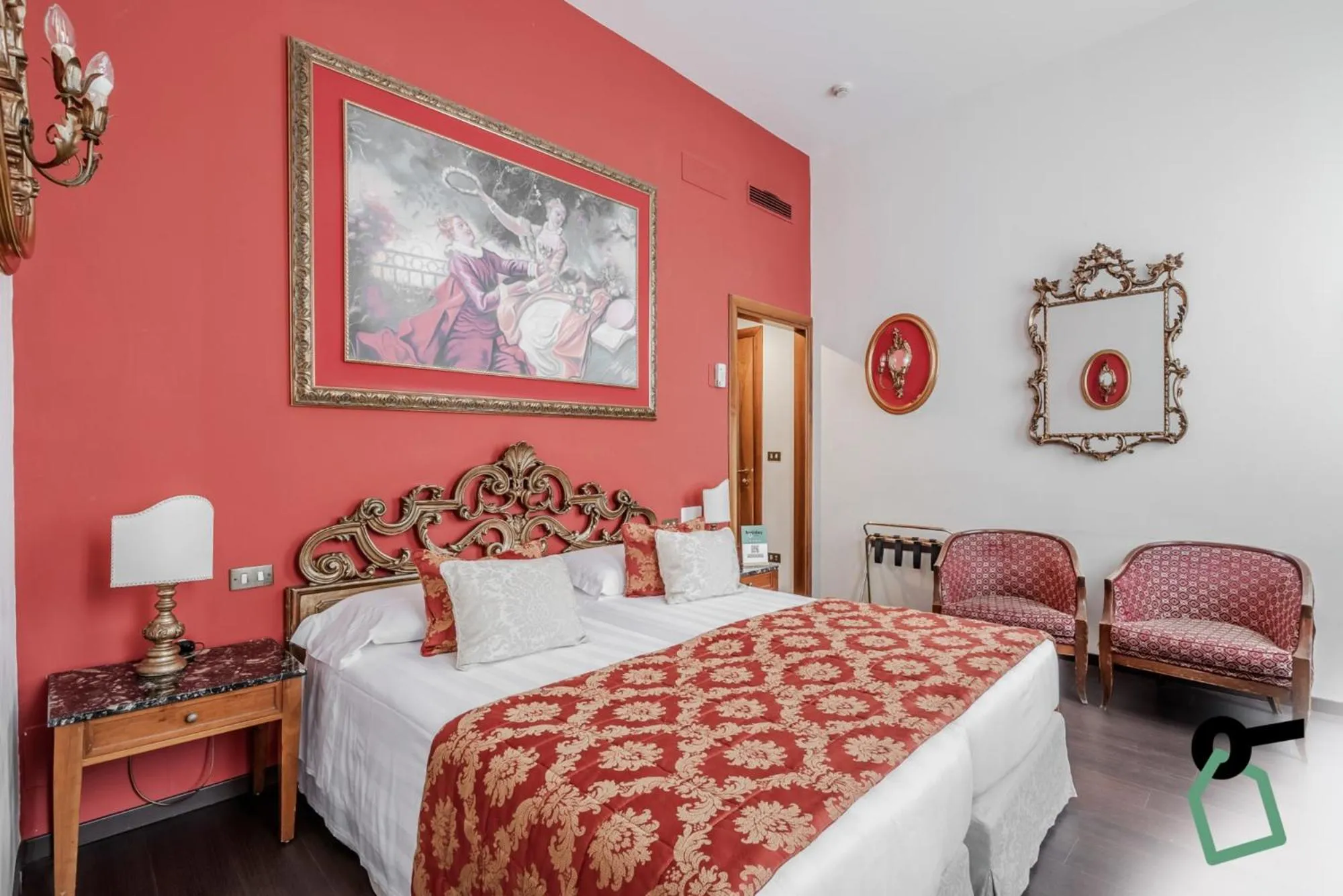 Photo of the whole room, Bed in HOTIDAY Room Collection - Venezia Santa Lucia