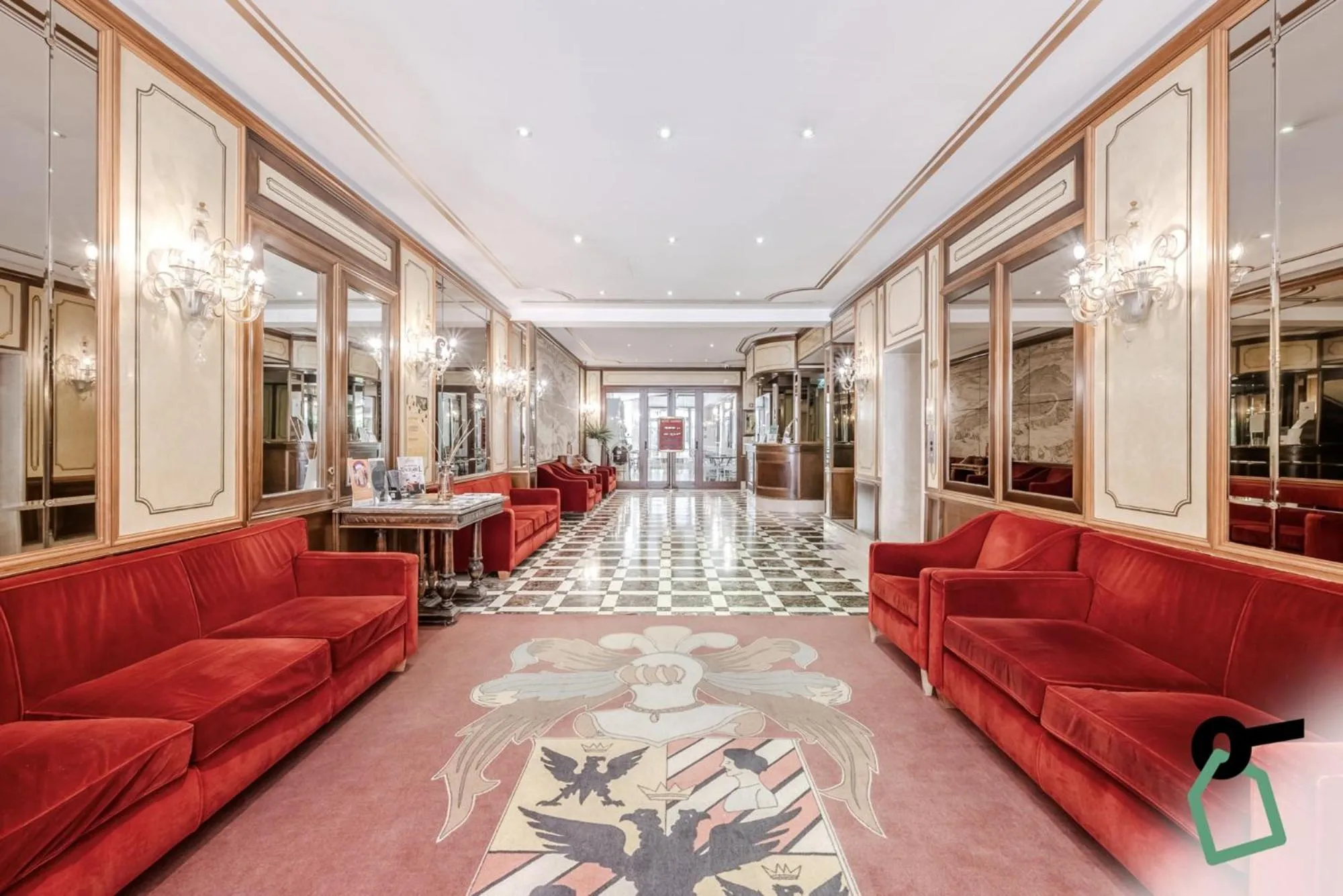 Lobby or reception in HOTIDAY Room Collection - Venezia Santa Lucia