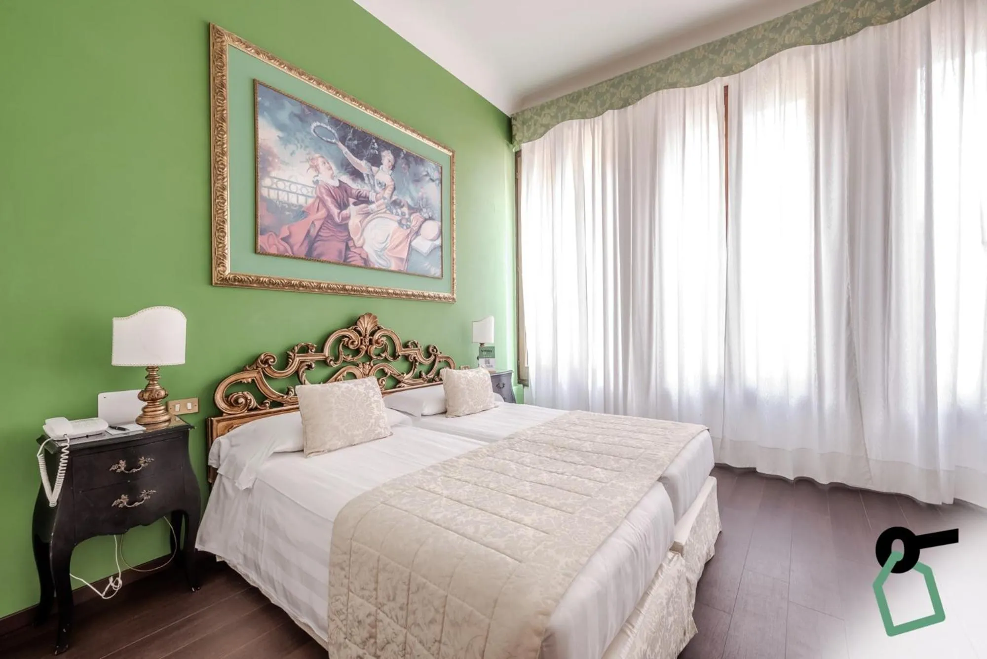 Bedroom, Bed in HOTIDAY Room Collection - Venezia Santa Lucia