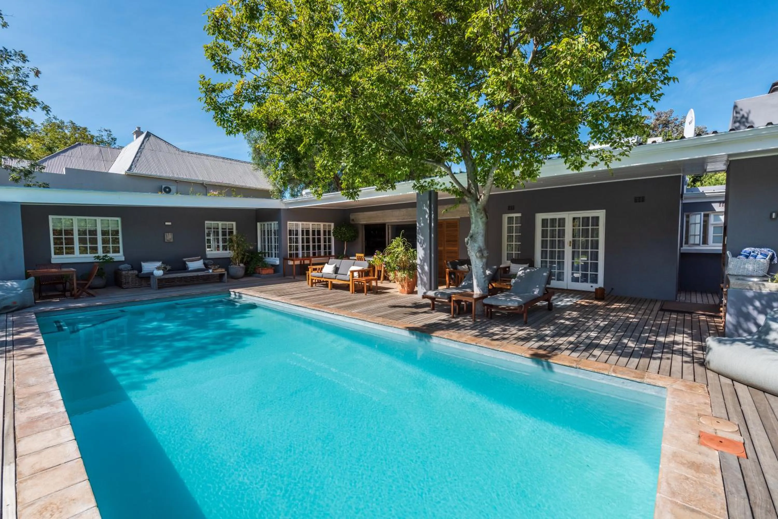 Swimming pool in In Abundance Guest House