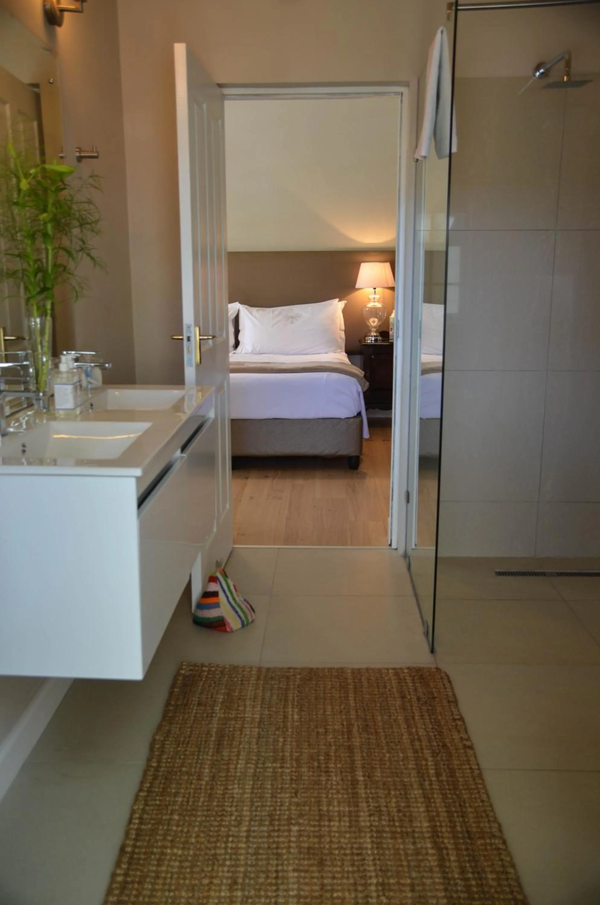 Bathroom, Bed in In Abundance Guest House