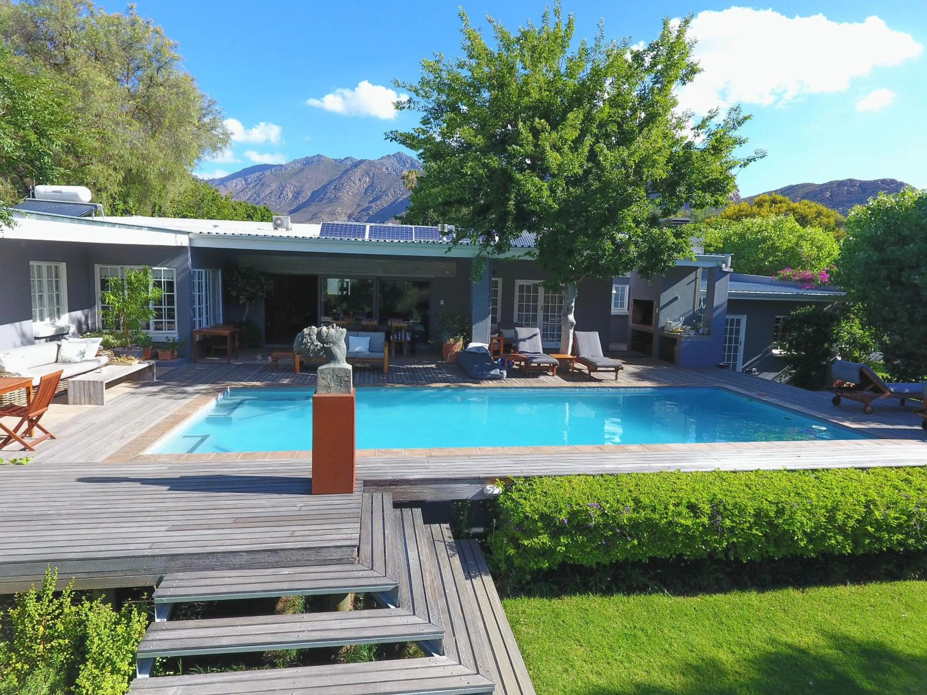 Swimming pool in In Abundance Guest House