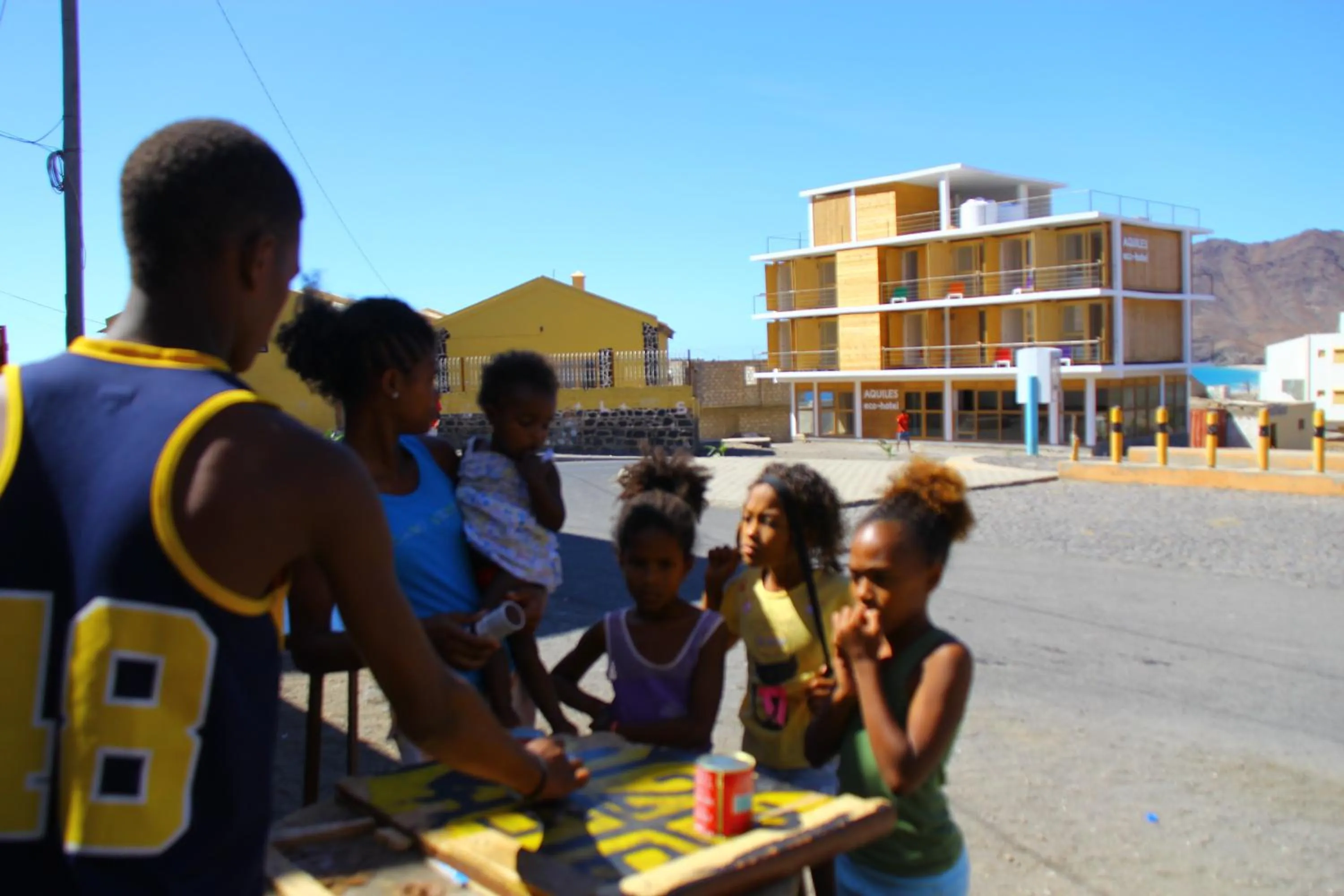 Evening entertainment in Aquiles Eco Hotel