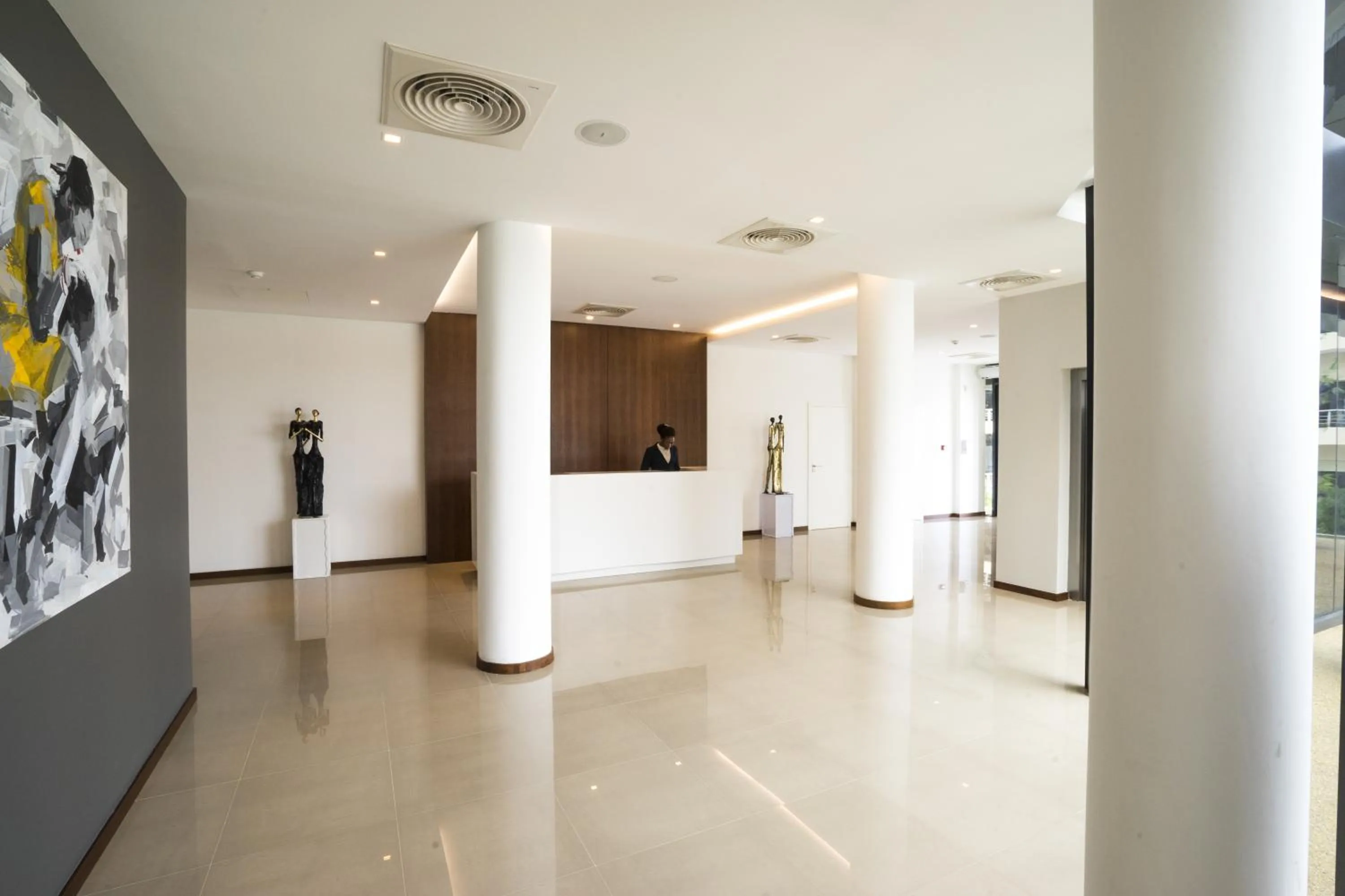 Lobby or reception in Fiesta Residences Boutique Hotel and Serviced Apartments.