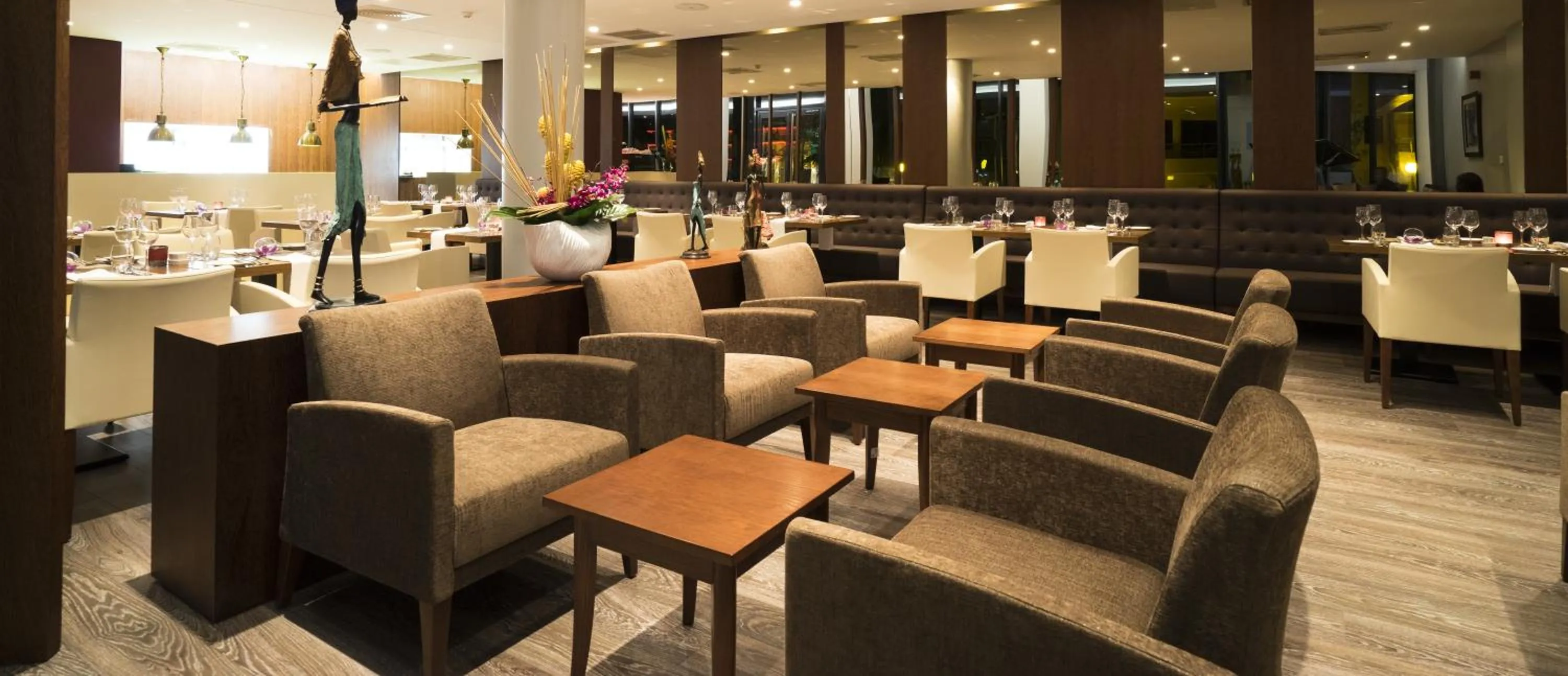 Restaurant/places to eat in Fiesta Residences Boutique Hotel and Serviced Apartments.