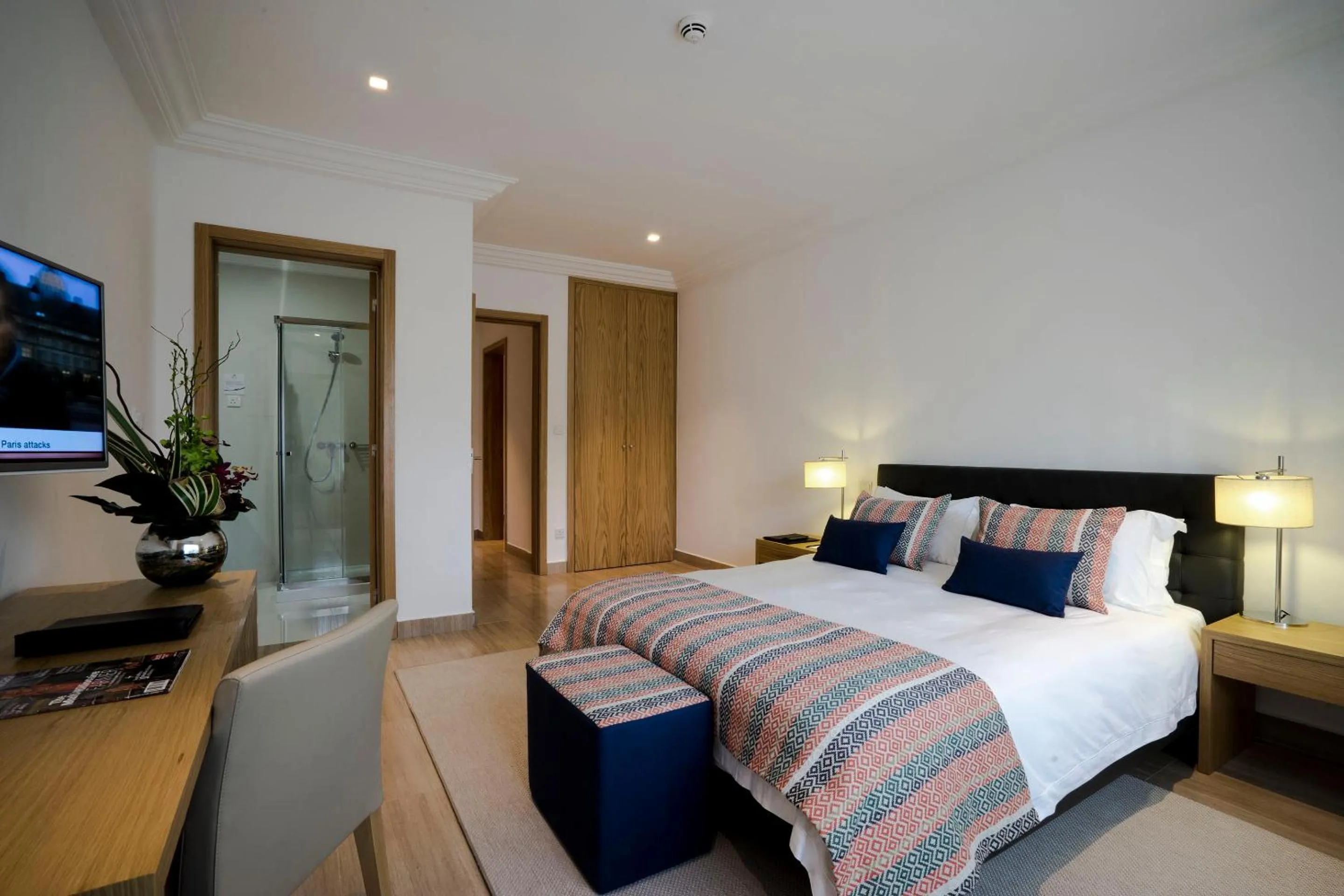 Bedroom, Bed in Fiesta Residences Boutique Hotel and Serviced Apartments.