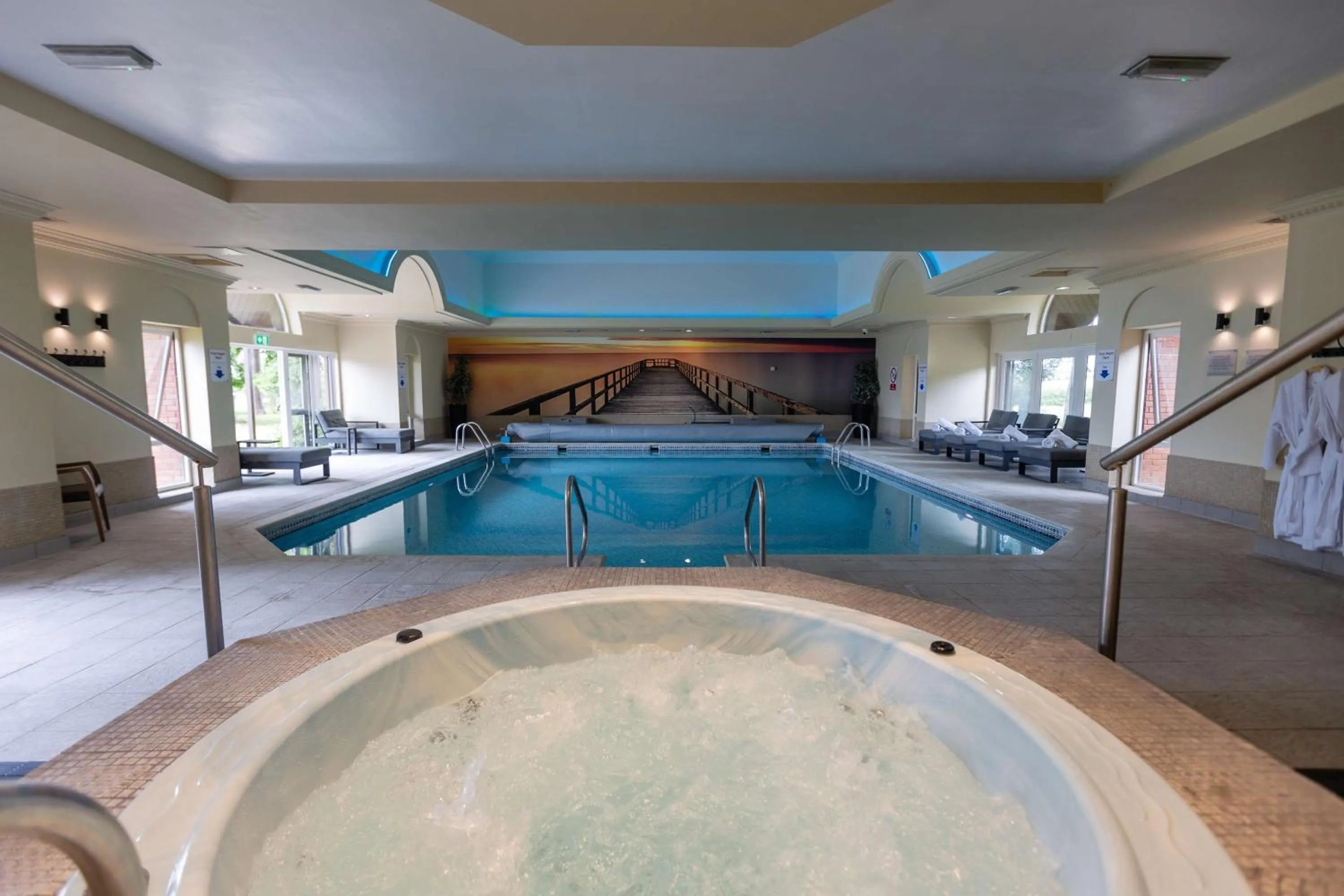 Pool view in Albrighton Hall Hotel and Spa, a member of Radisson Individuals