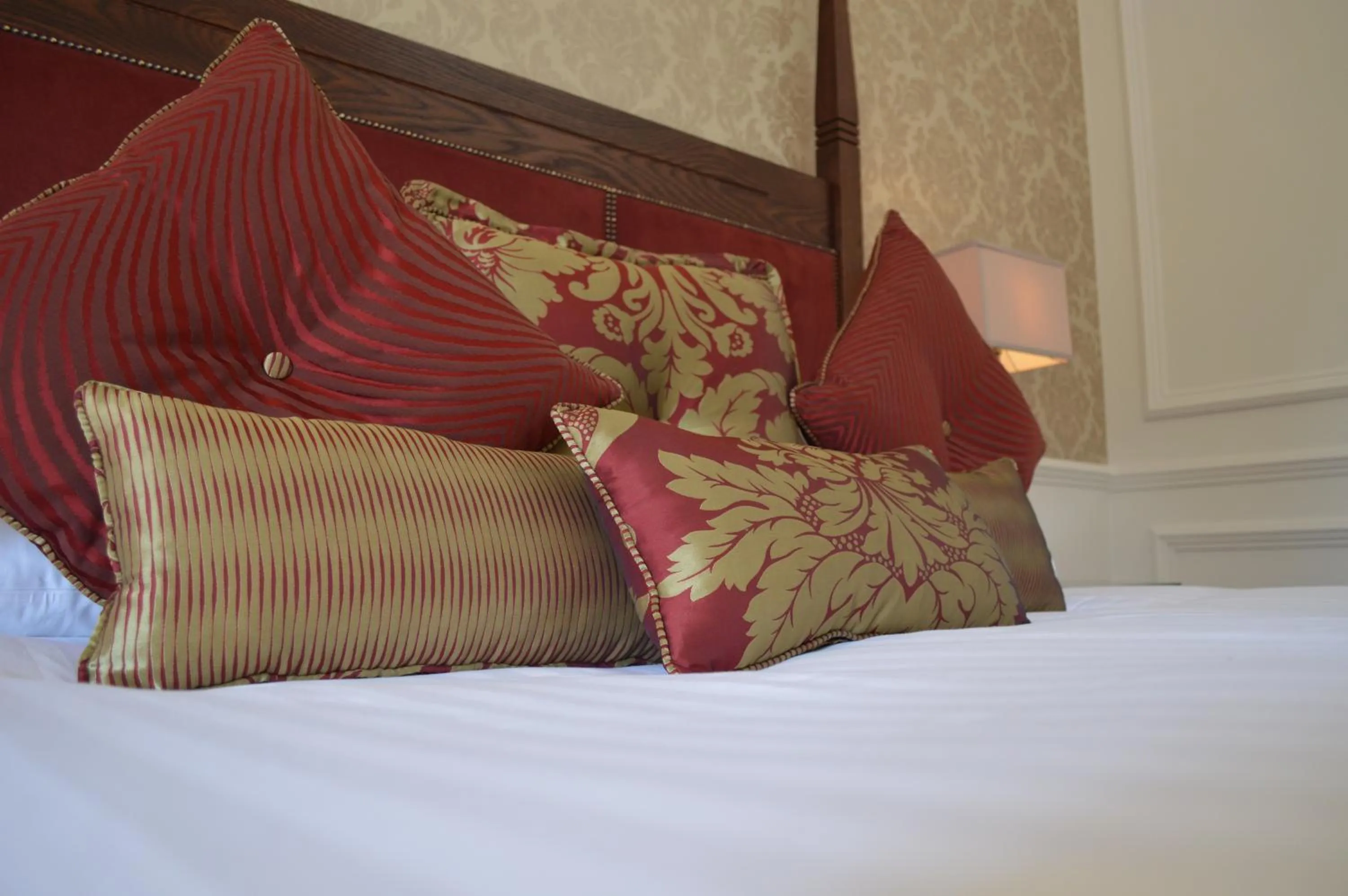 Bed in Albrighton Hall Hotel and Spa, a member of Radisson Individuals