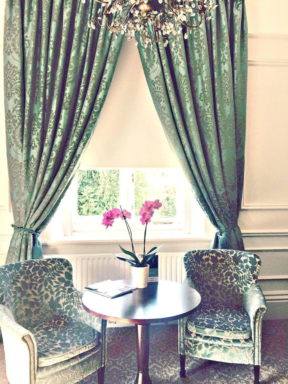 Seating area in Albrighton Hall Hotel and Spa, a member of Radisson Individuals