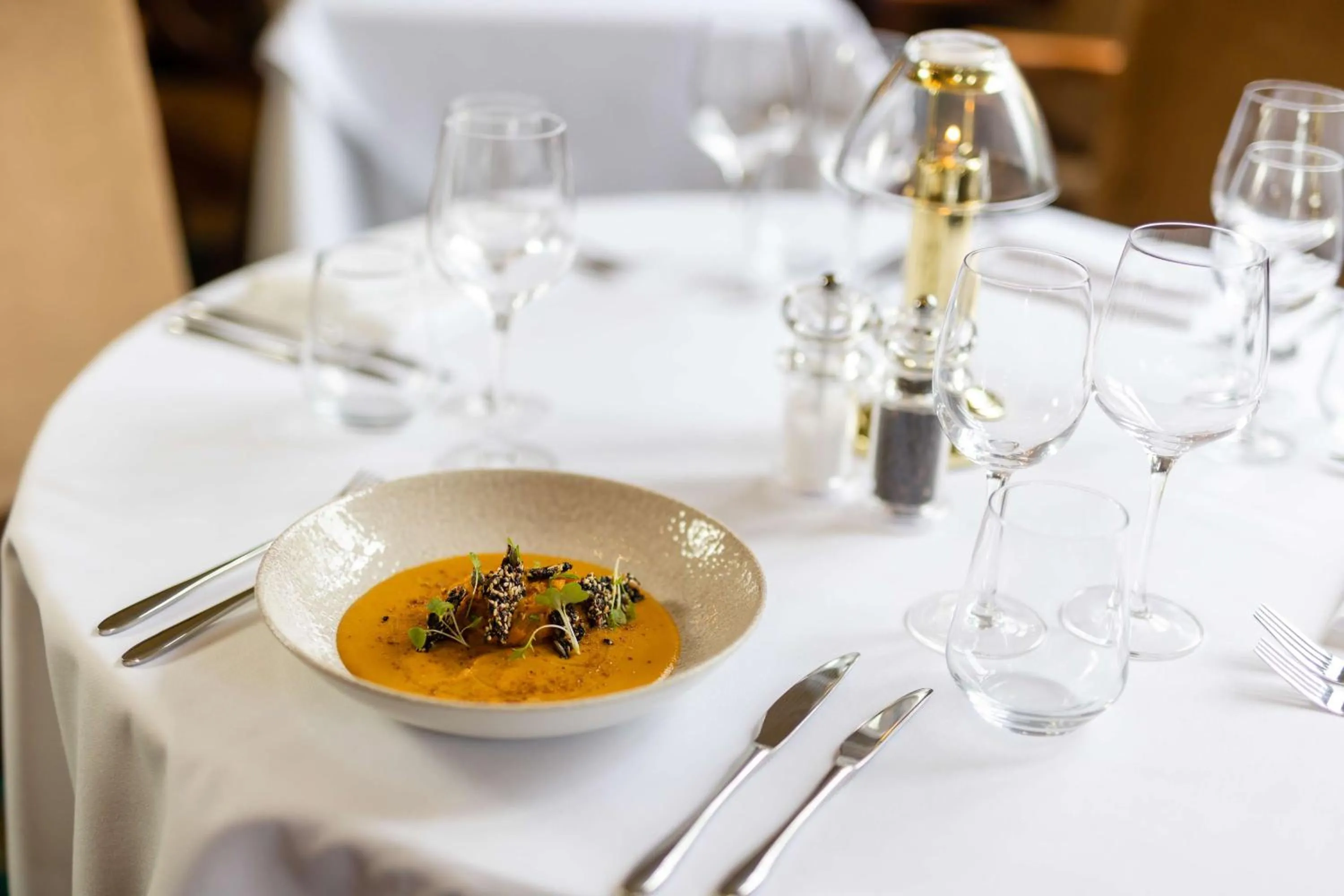 Food and drinks in Albrighton Hall Hotel and Spa, a member of Radisson Individuals