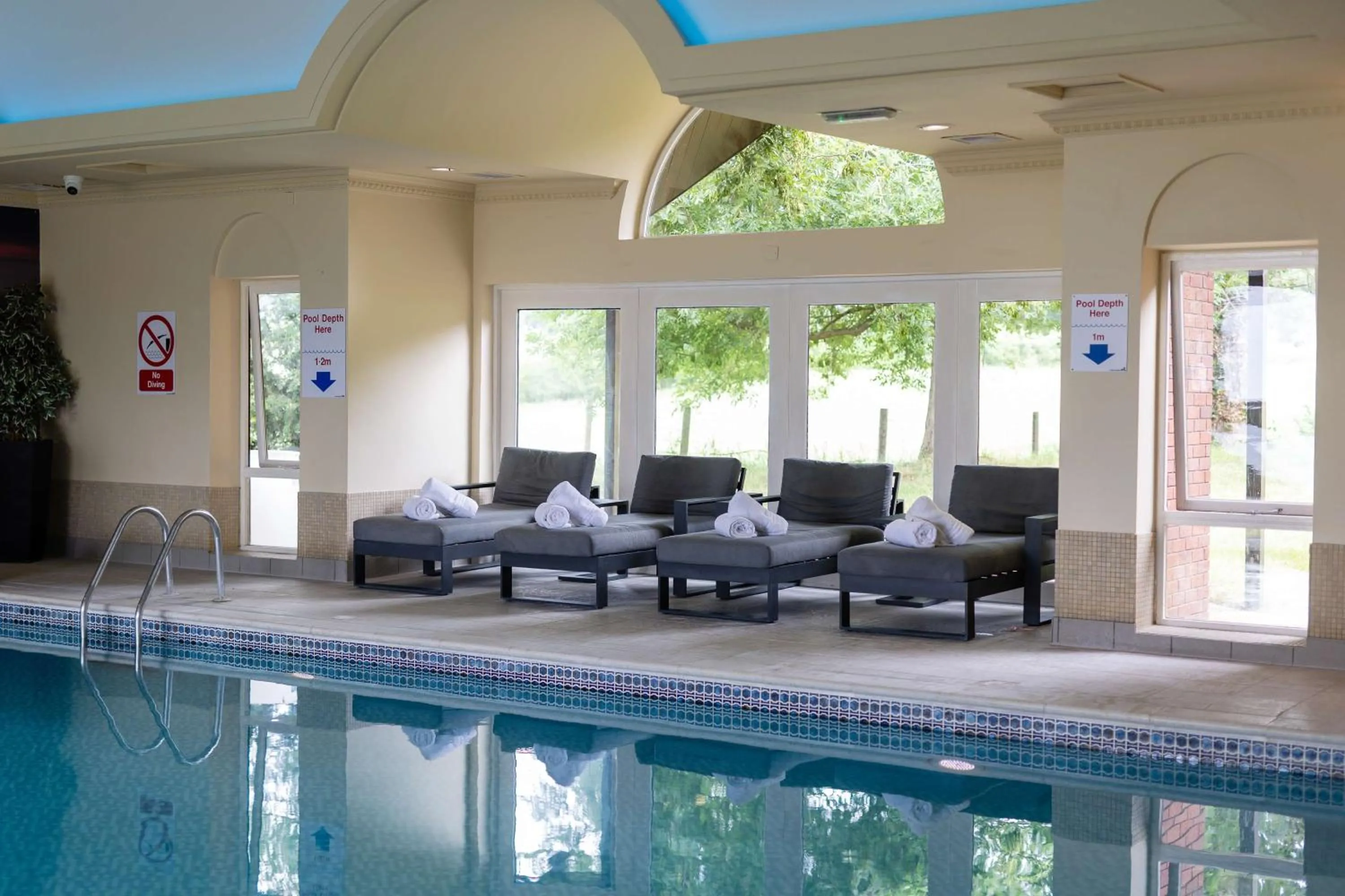 Pool view in Albrighton Hall Hotel and Spa, a member of Radisson Individuals