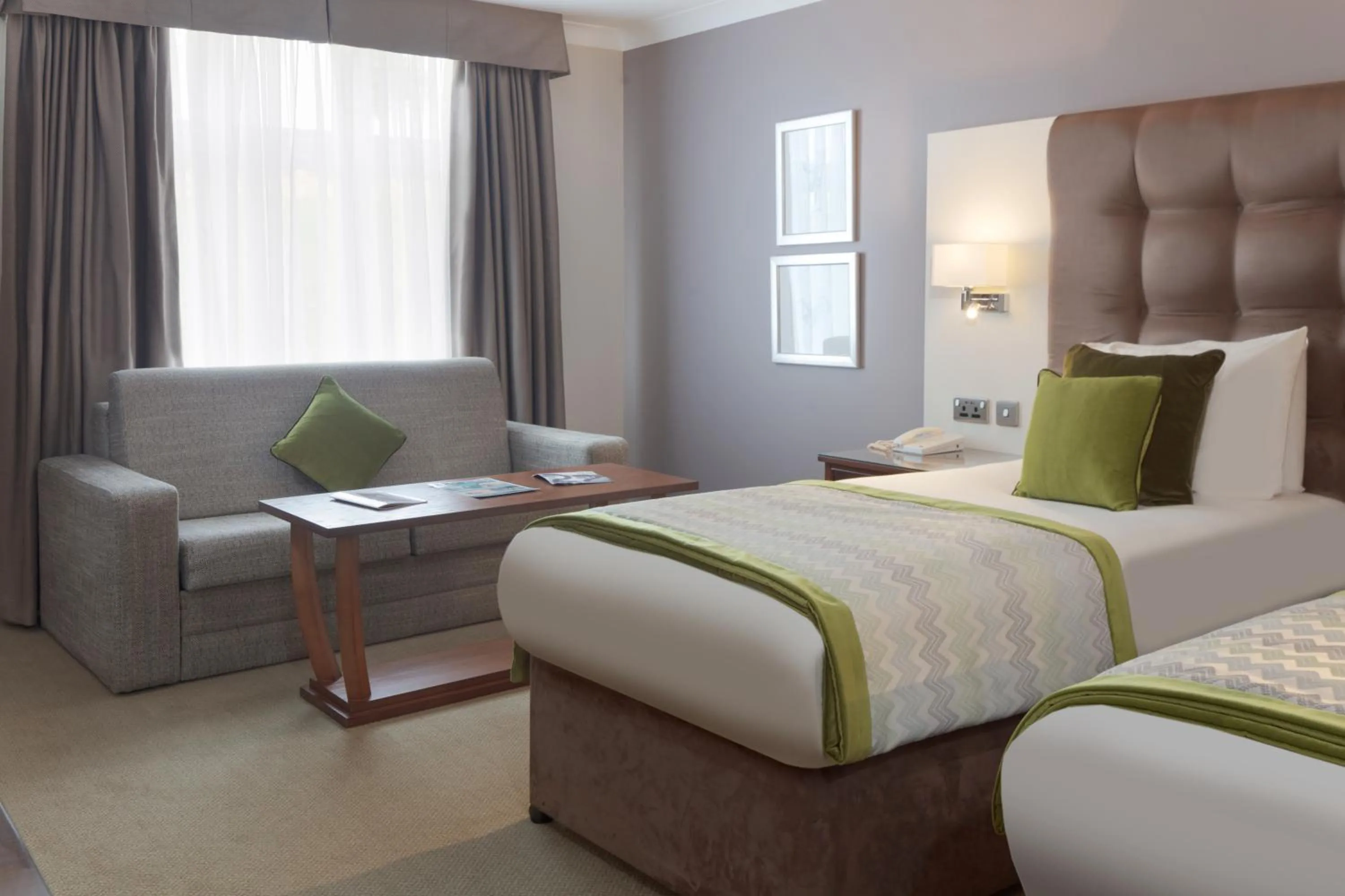 Bed in Albrighton Hall Hotel and Spa, a member of Radisson Individuals