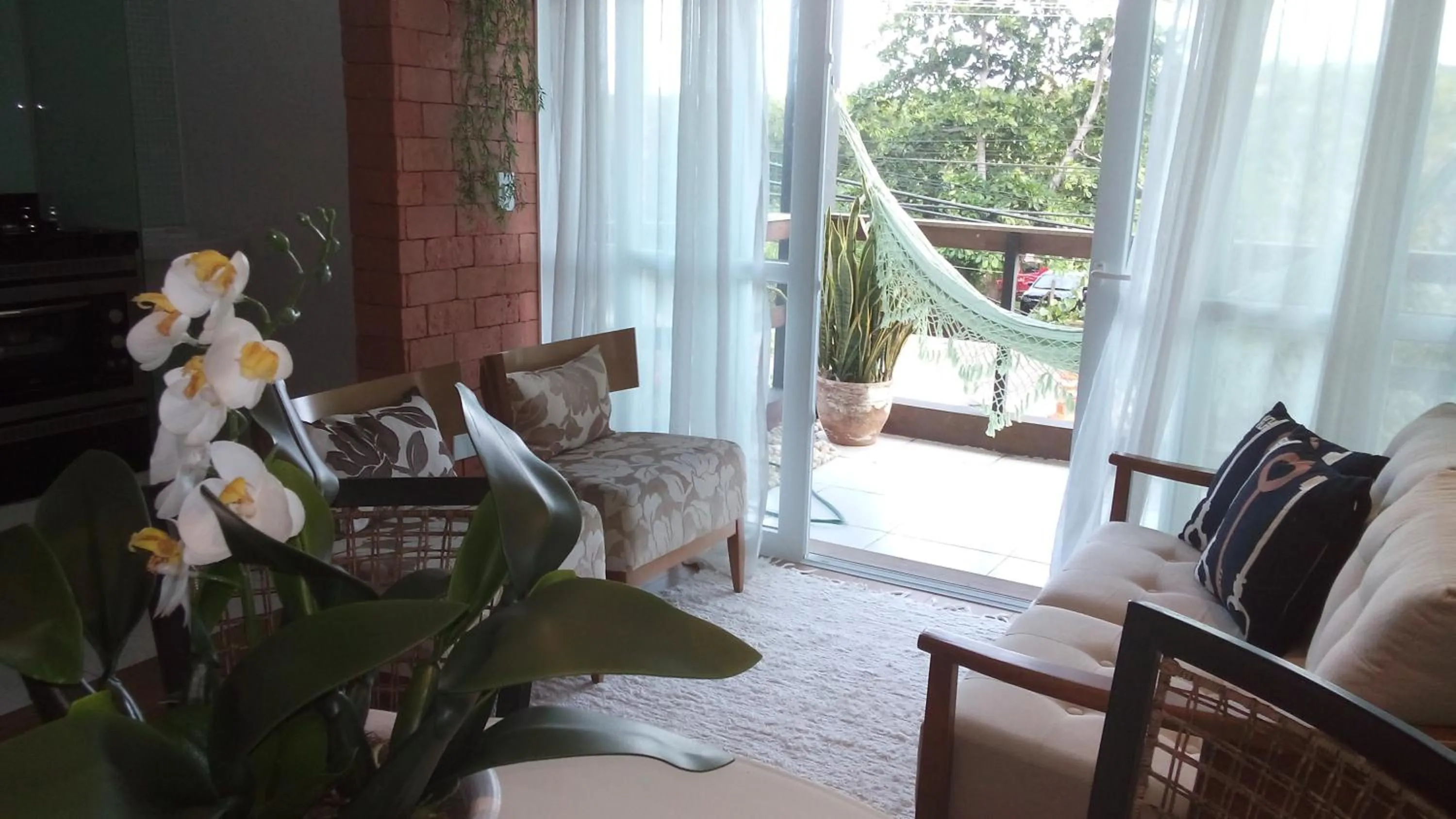 Balcony/Terrace in Centro de Búzios 2 quartos