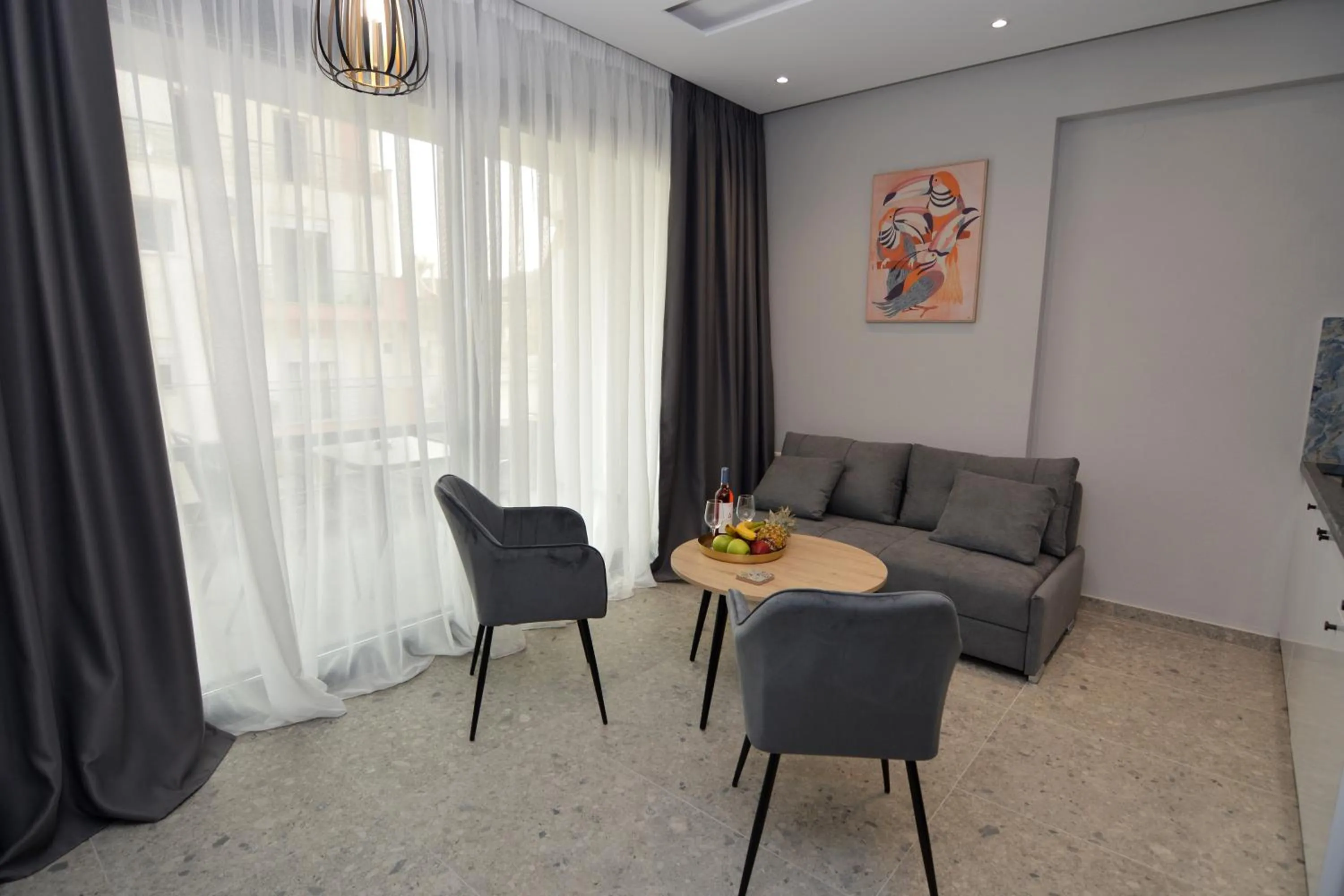 Living room in Mavili Luxury Apartments