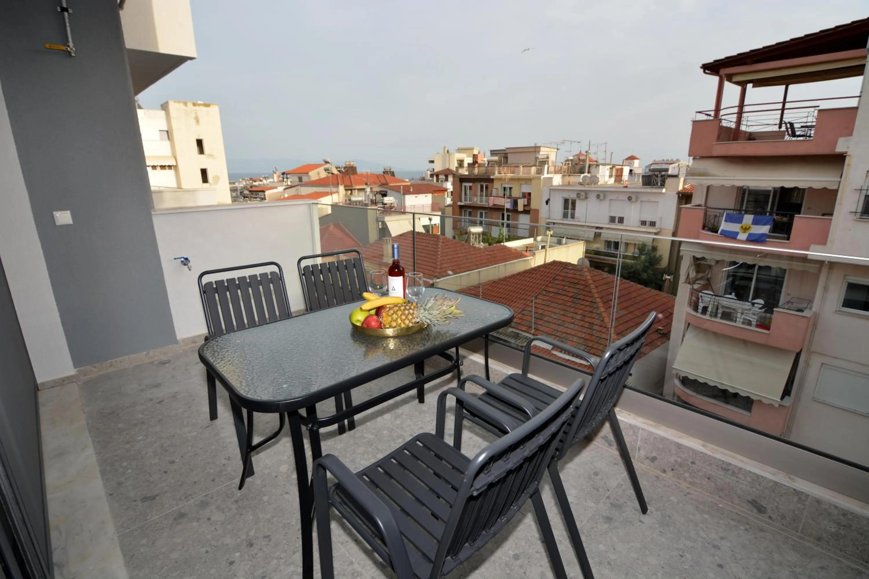 Patio in Mavili Luxury Apartments