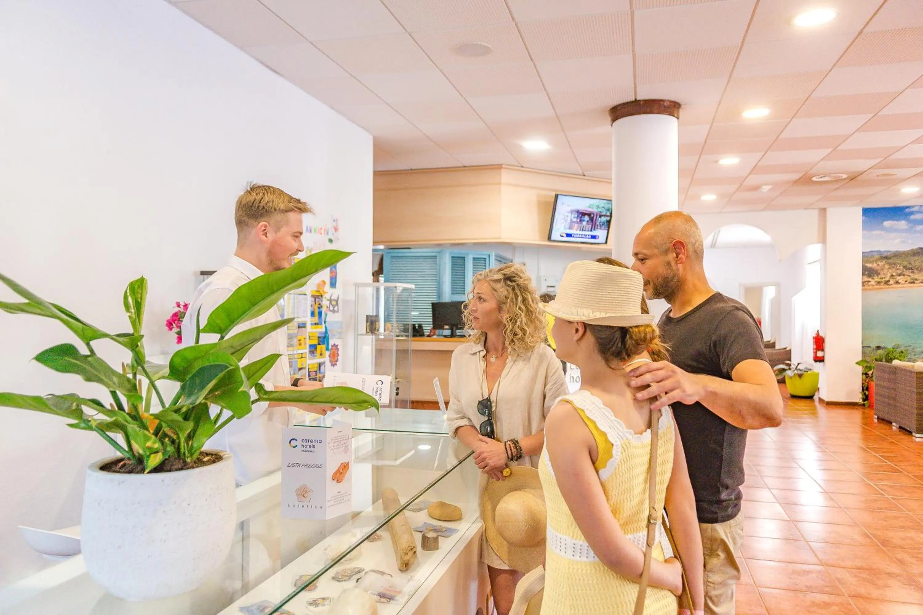 Lobby or reception in FERGUS Club Carema Splash