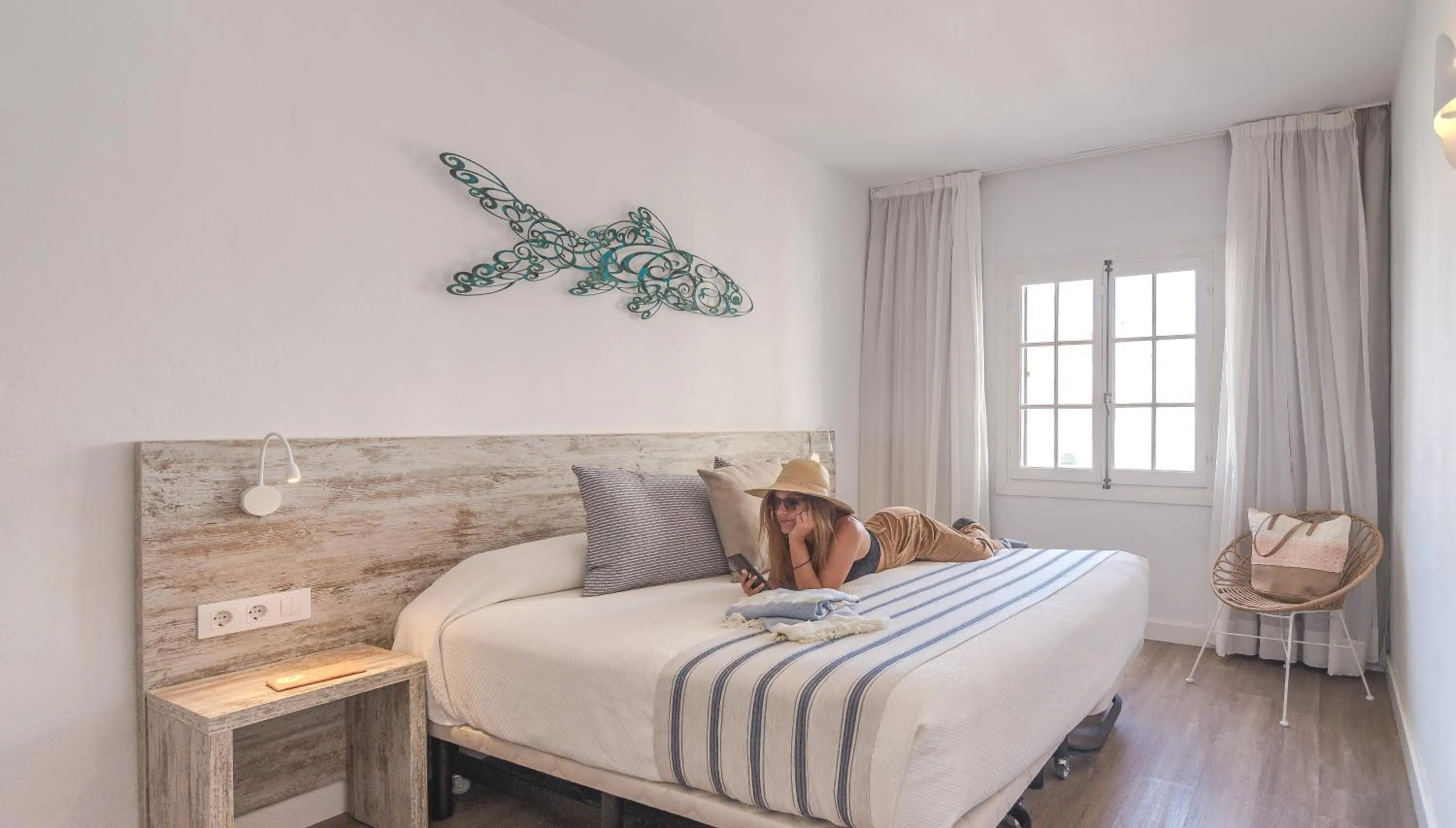 Bedroom, Bed in FERGUS Club Carema Splash