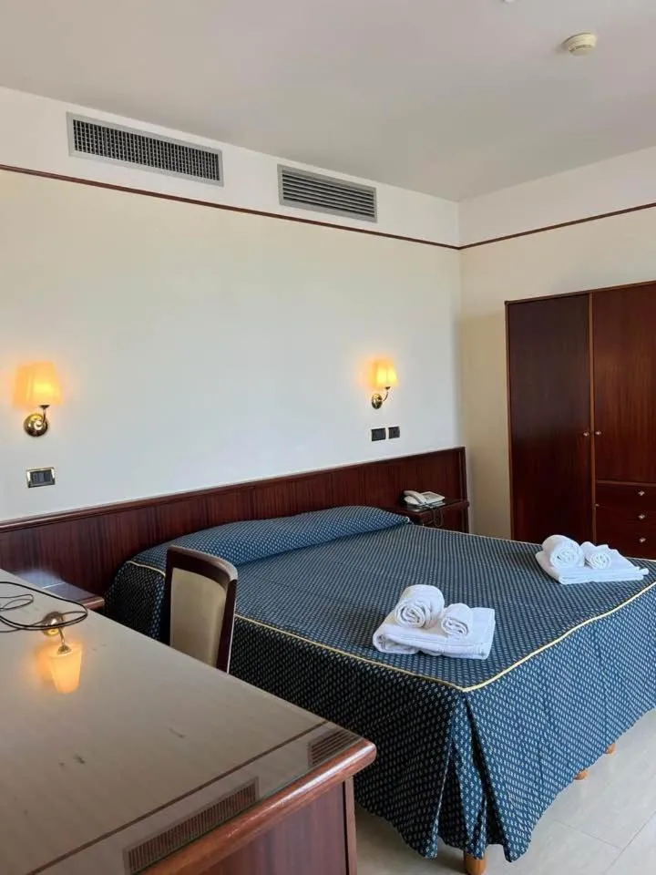 Bed in Hotel Sacco