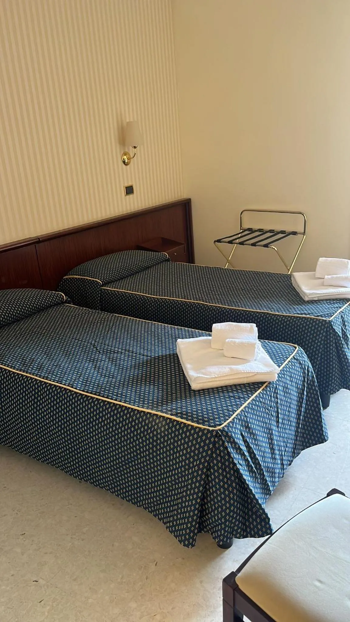 Bed in Hotel Sacco