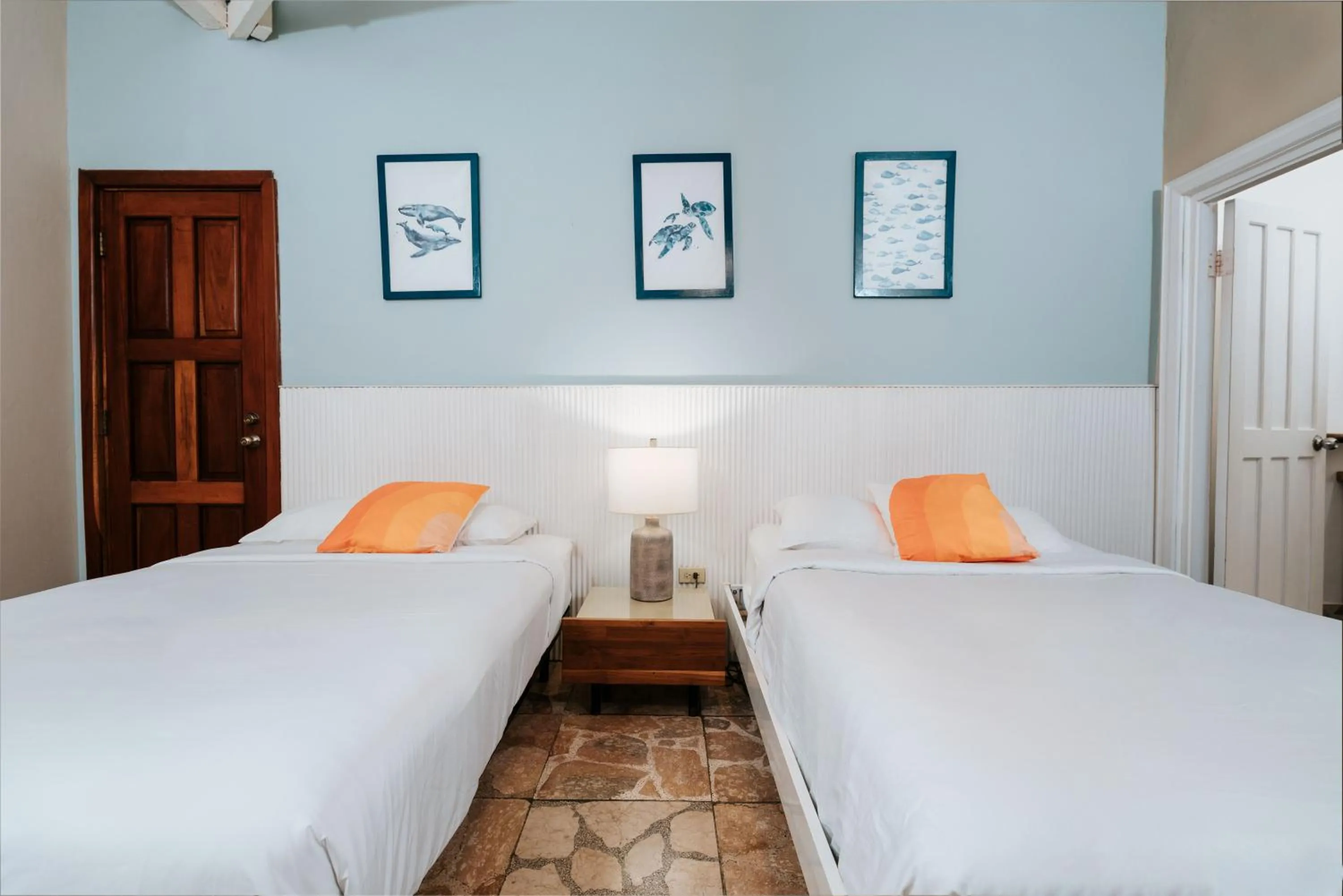 Bed in Villa Marina Hotel