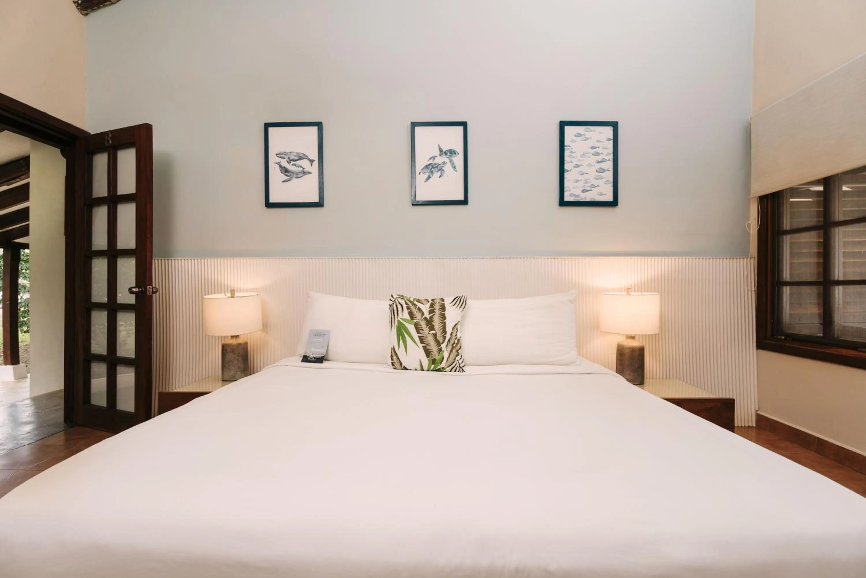 Bed in Villa Marina Hotel