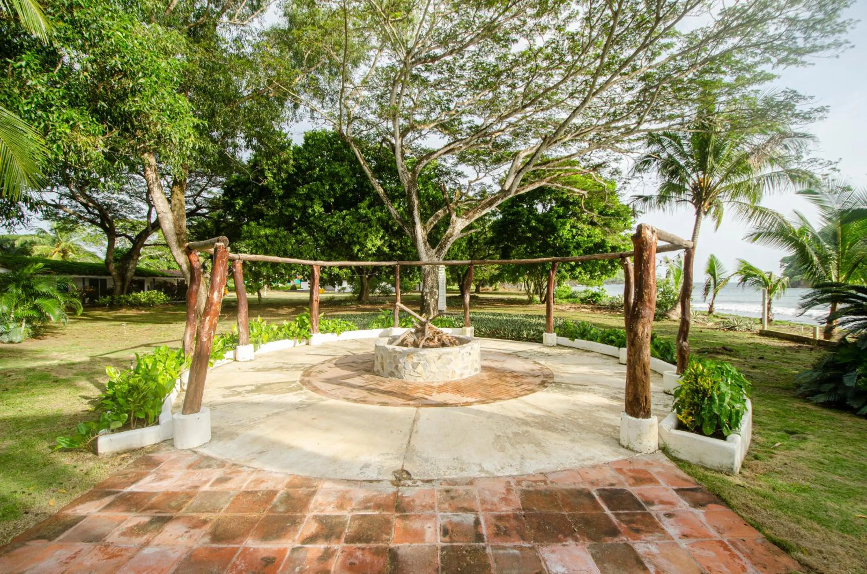 Patio in Villa Marina Hotel