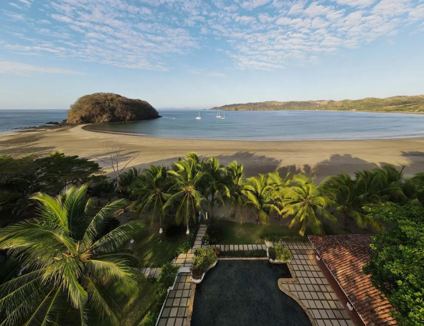 Beach in Villa Marina Hotel