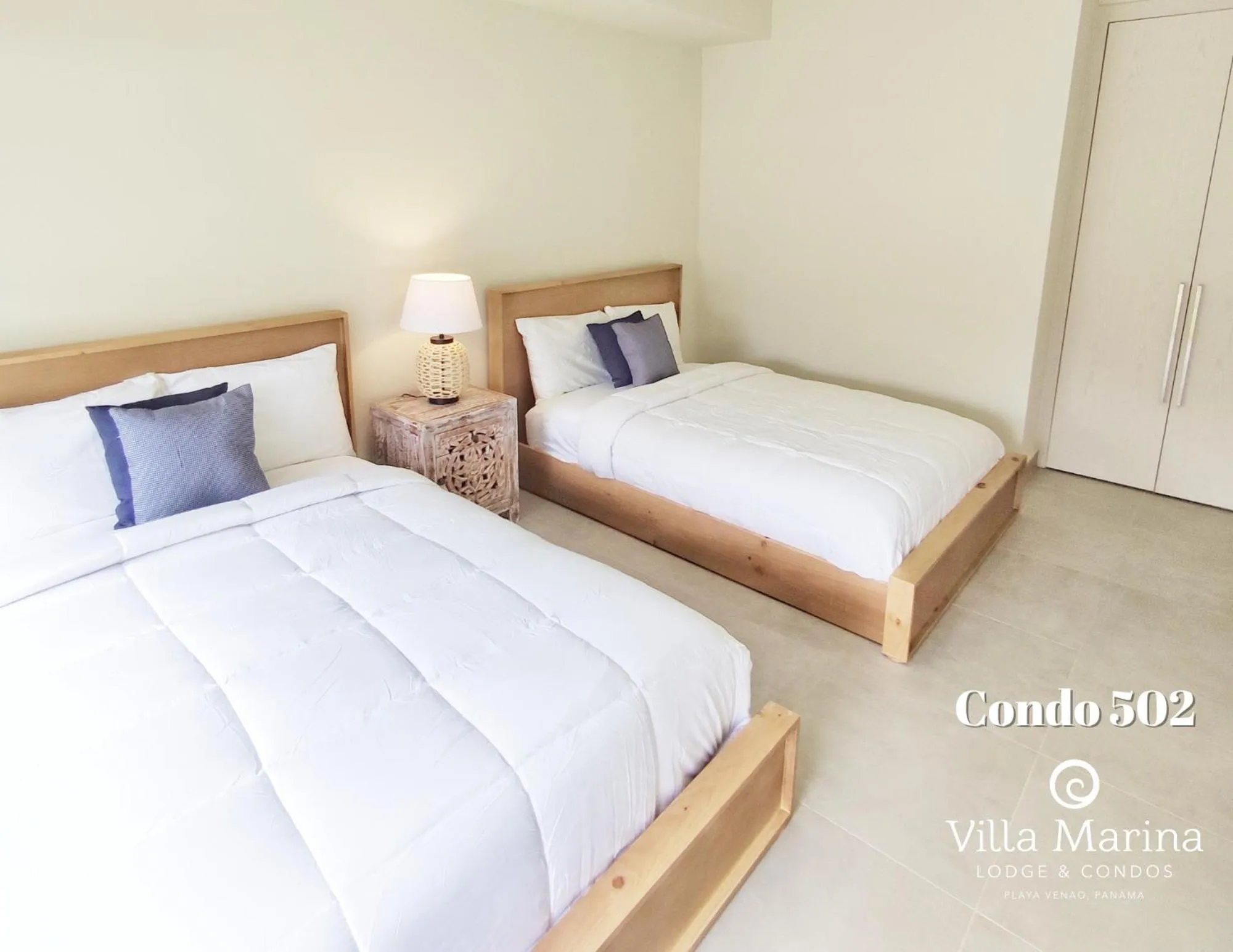 Bed in Villa Marina Hotel