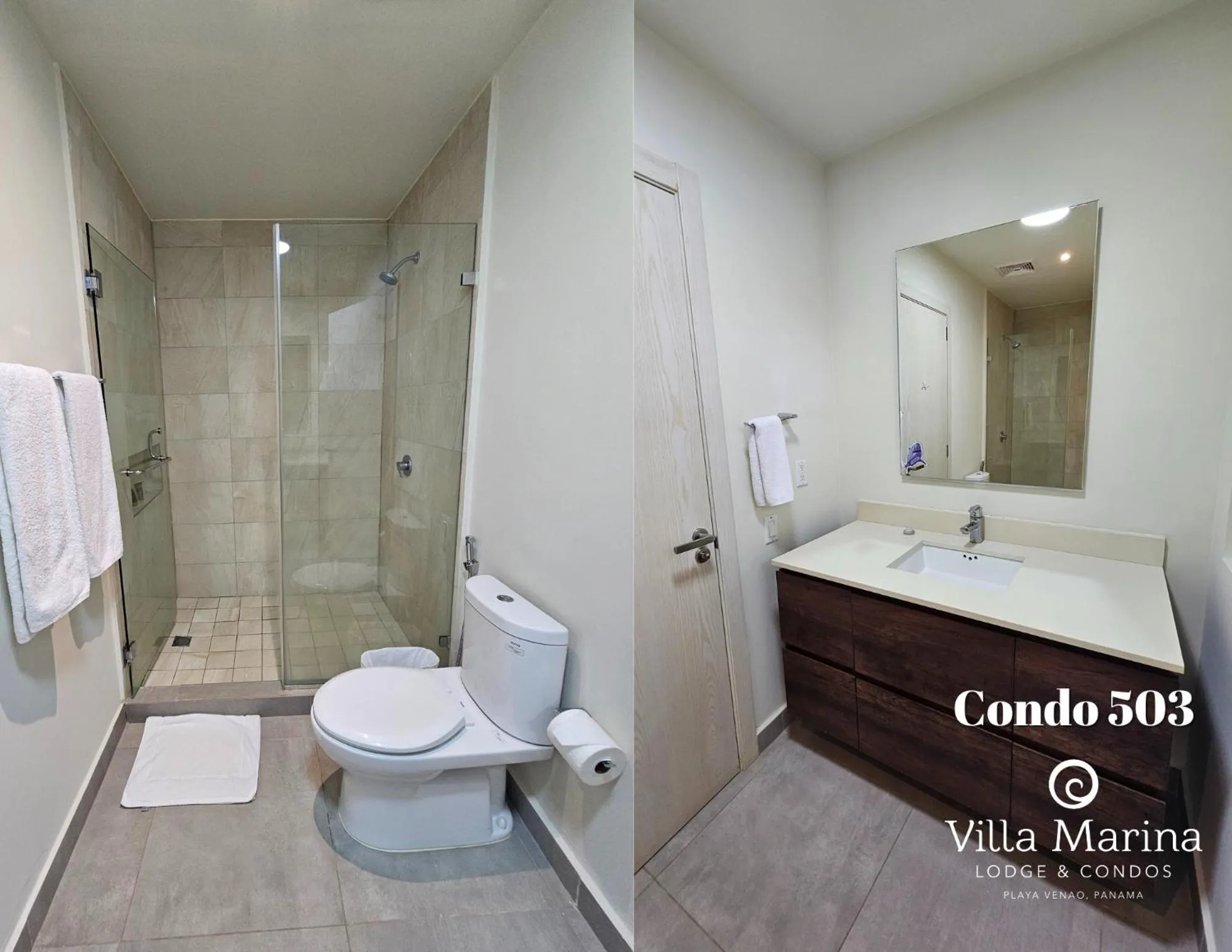 Bathroom in Villa Marina Hotel