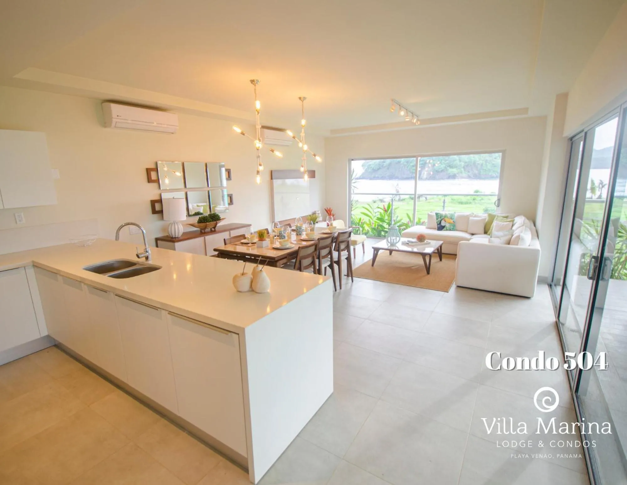 Living room in Villa Marina Hotel