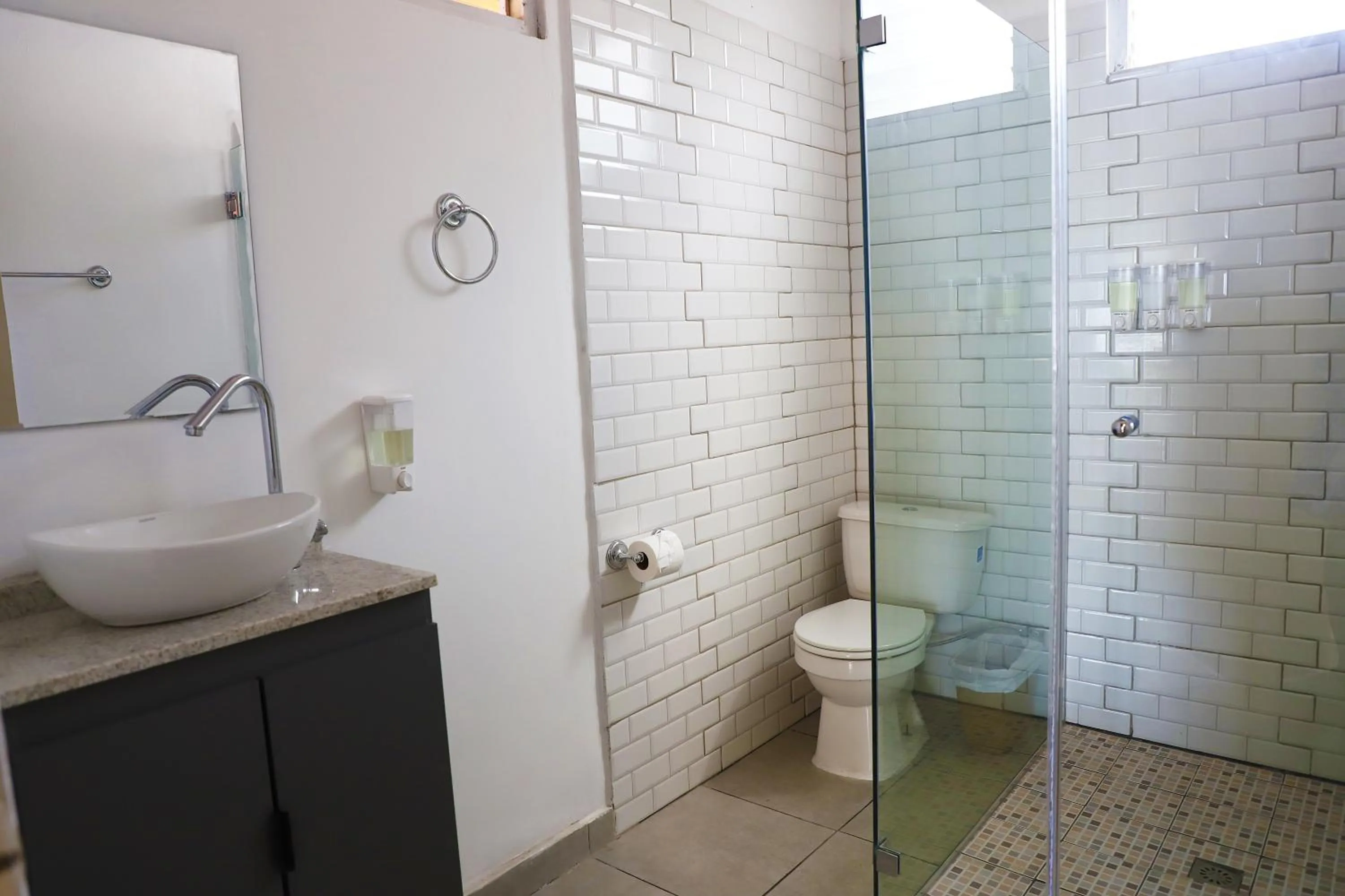 Shower in Villa Marina Hotel