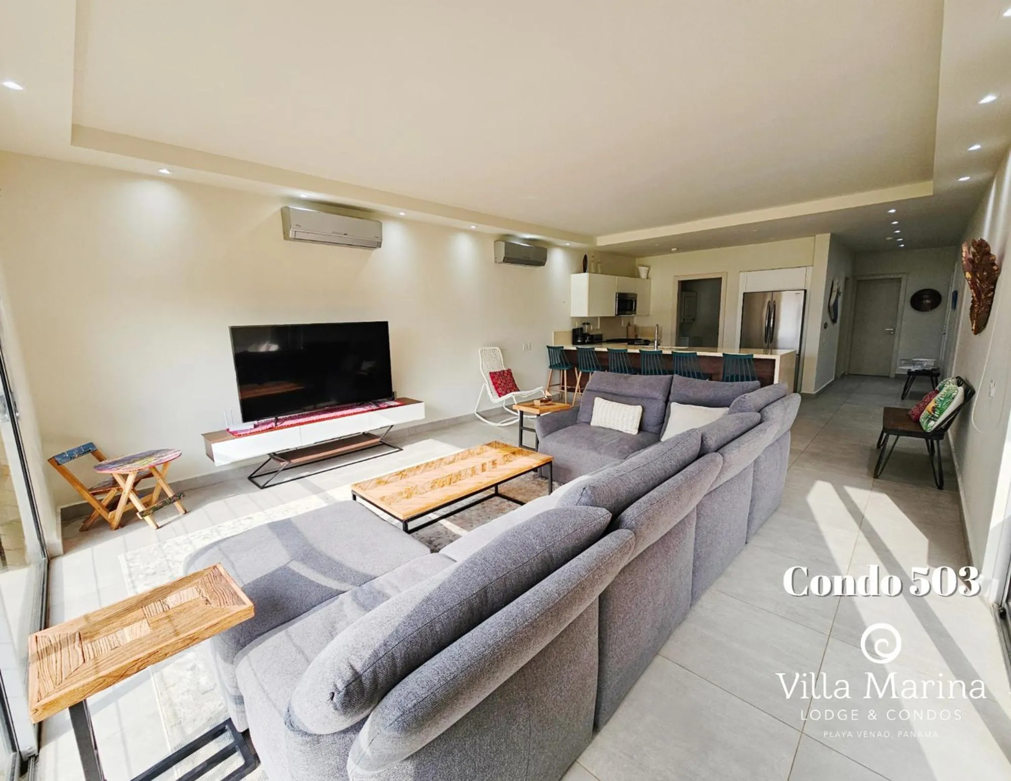 Living room in Villa Marina Hotel