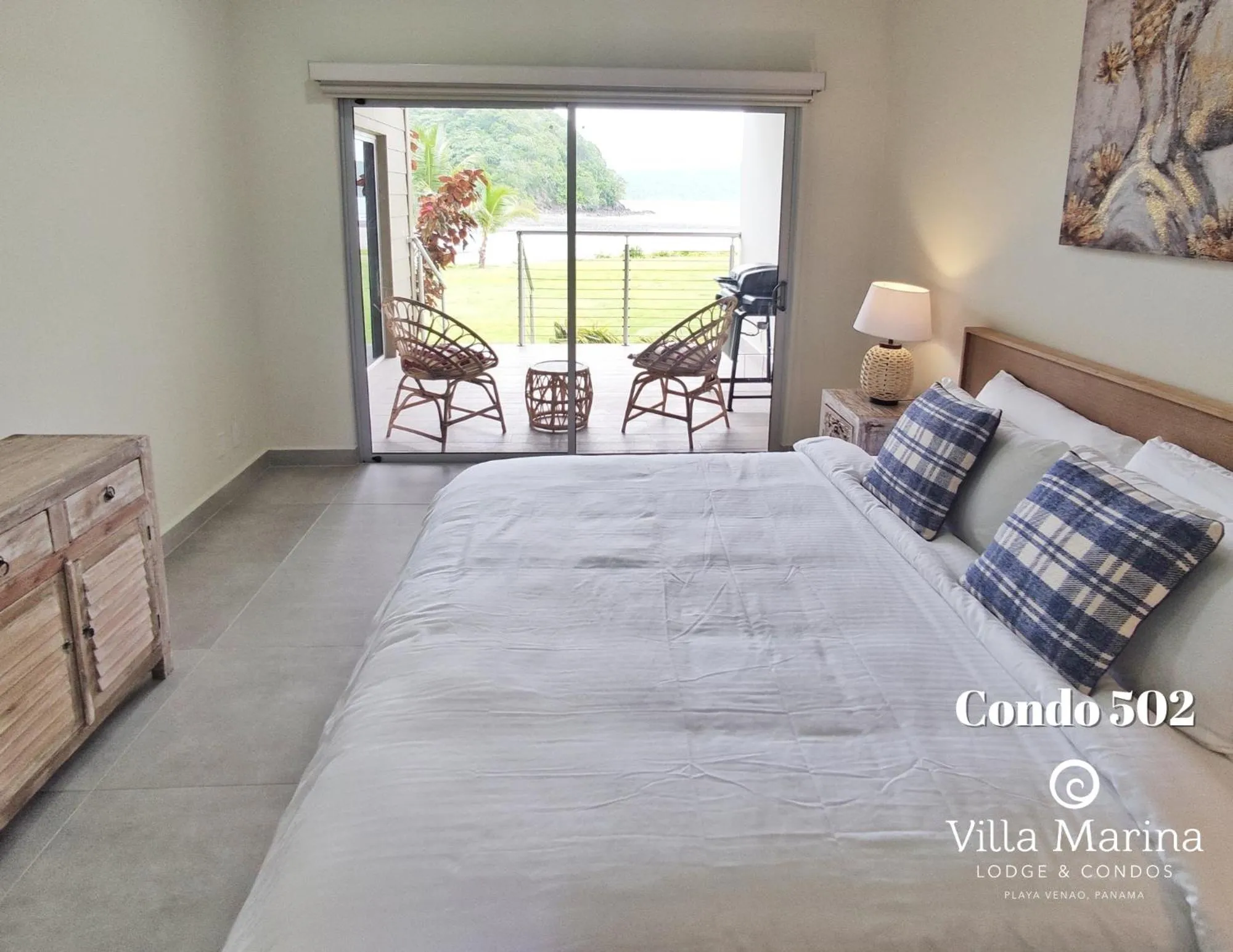 Bed in Villa Marina Hotel