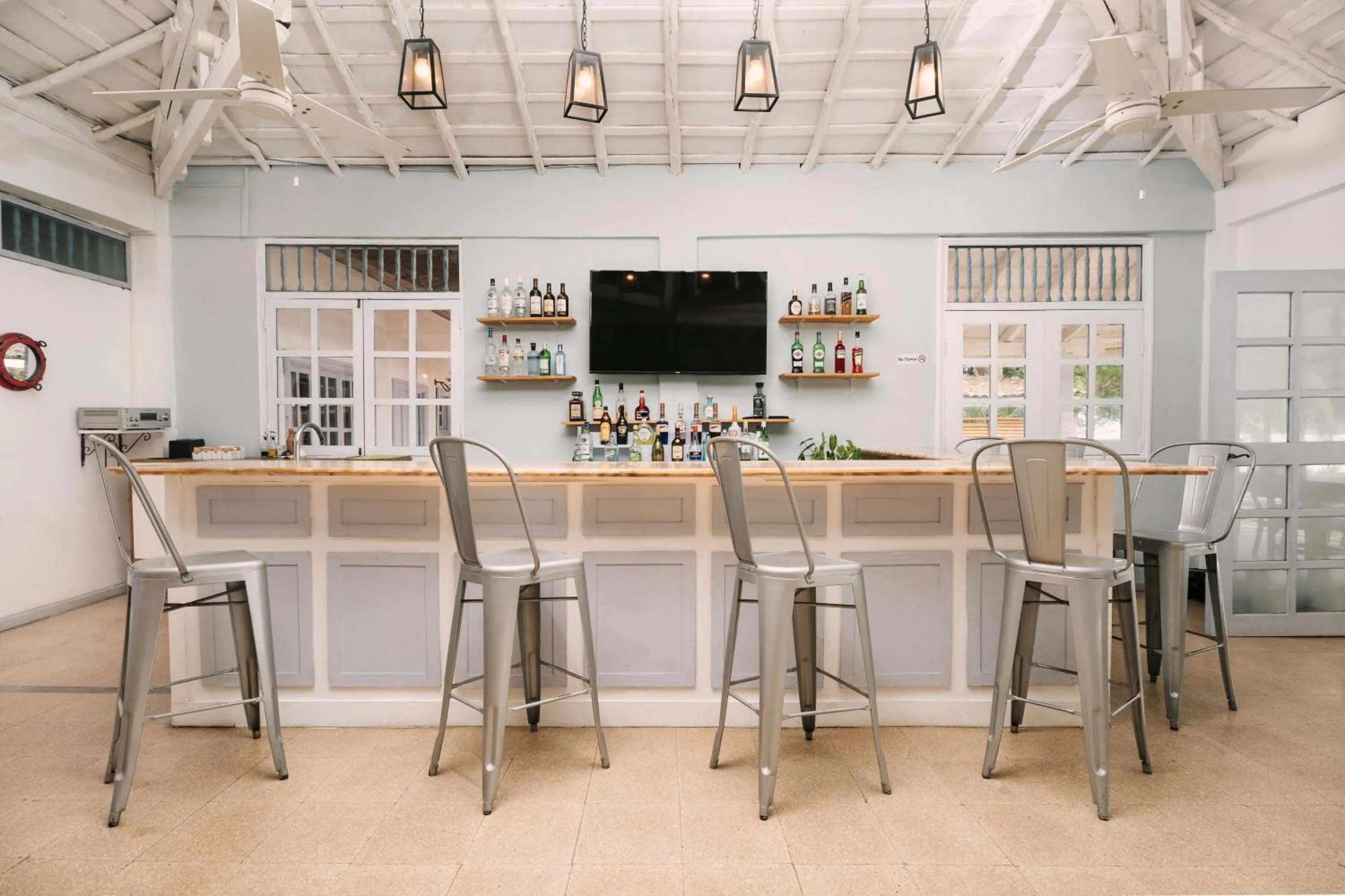 Lounge or bar in Villa Marina Hotel