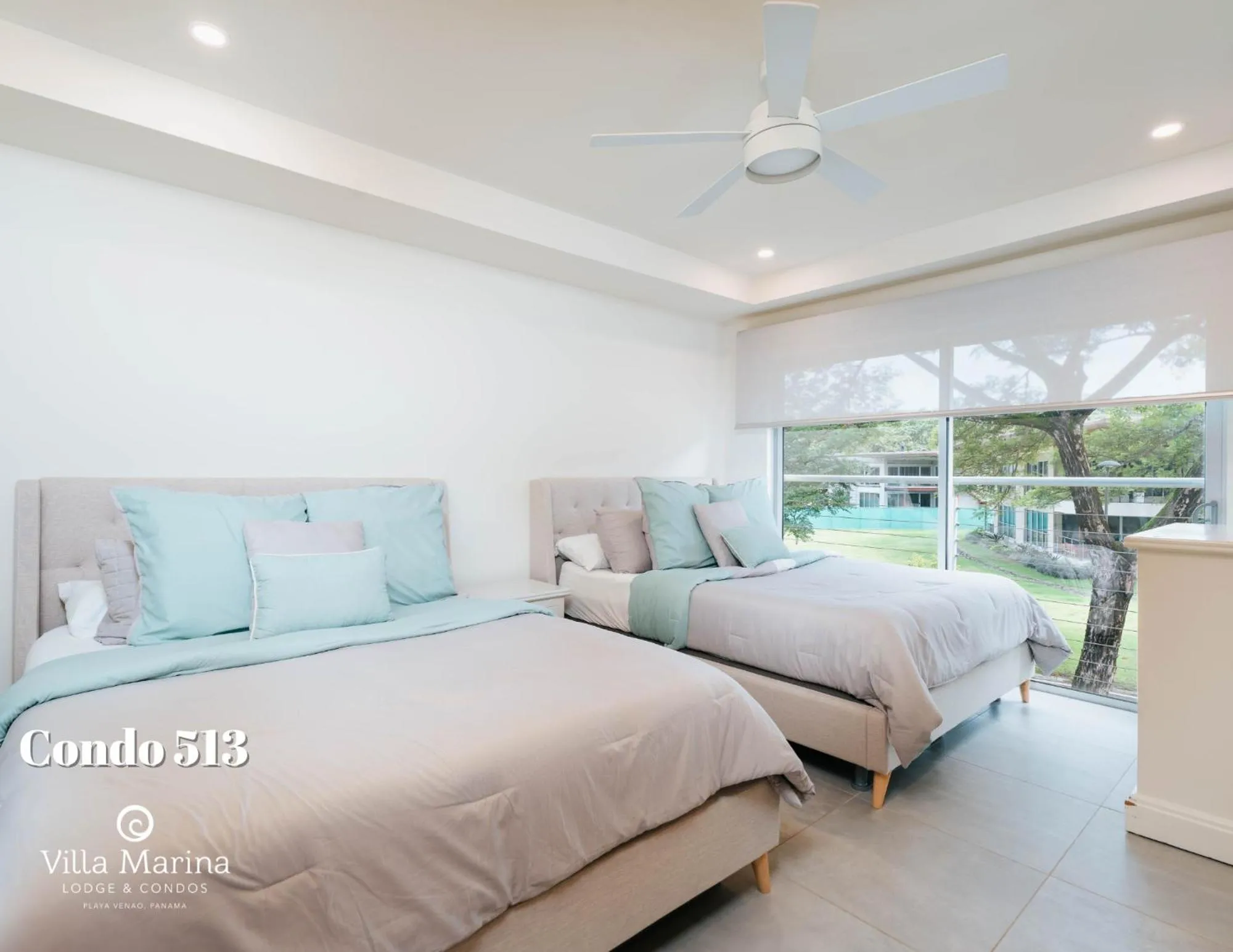 Bed in Villa Marina Hotel