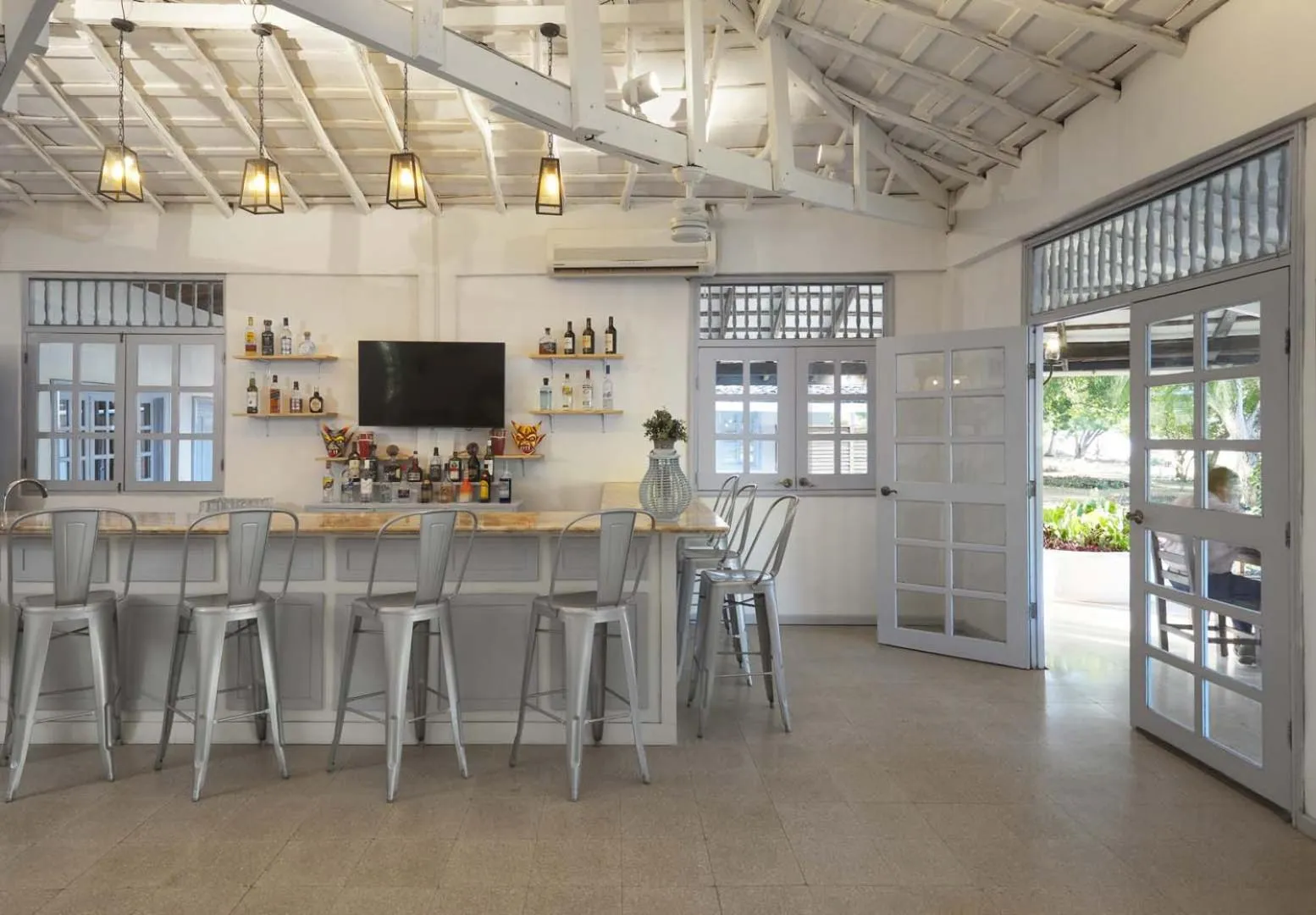 Lobby or reception in Villa Marina Hotel