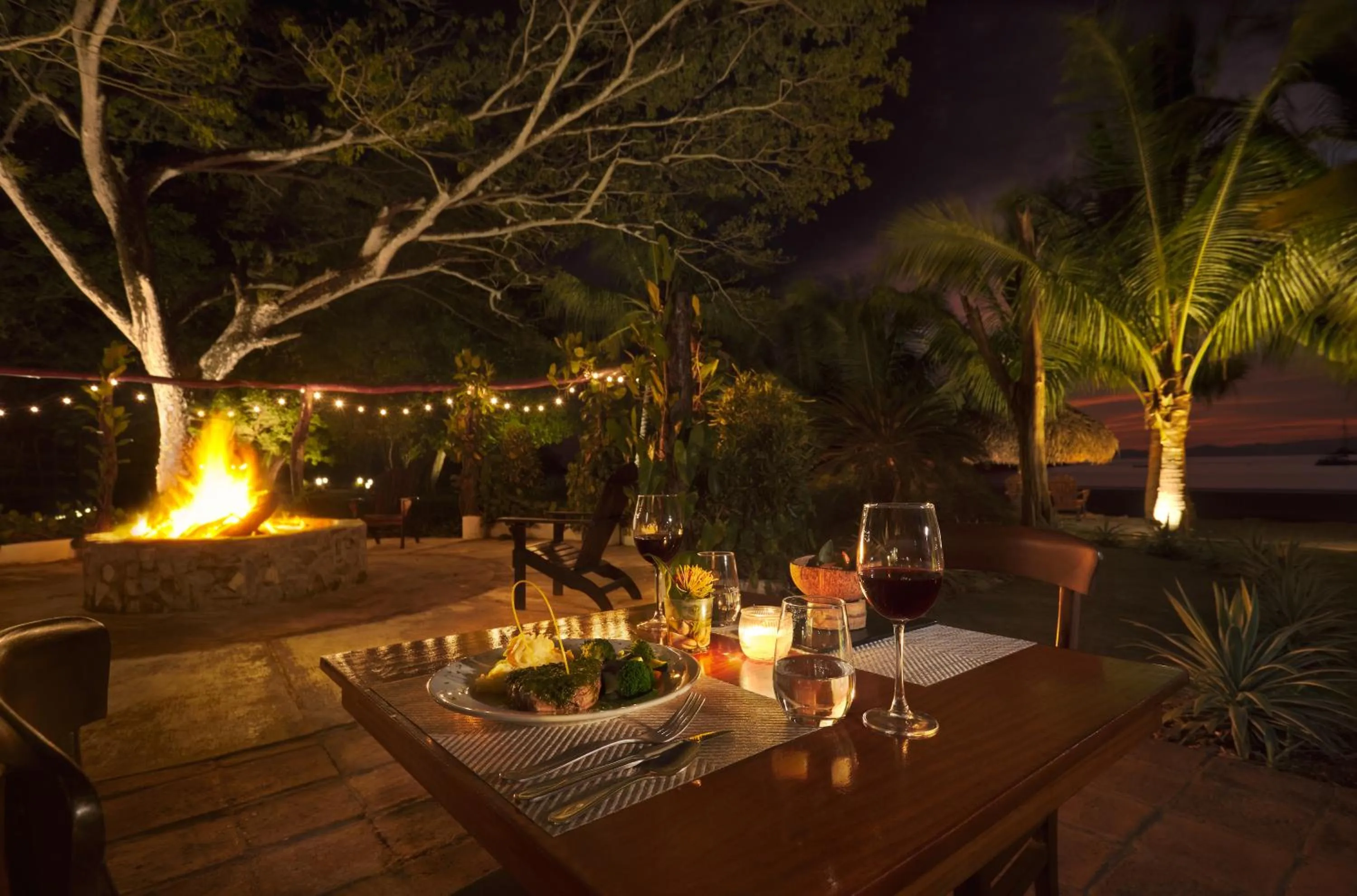 Night in Villa Marina Hotel