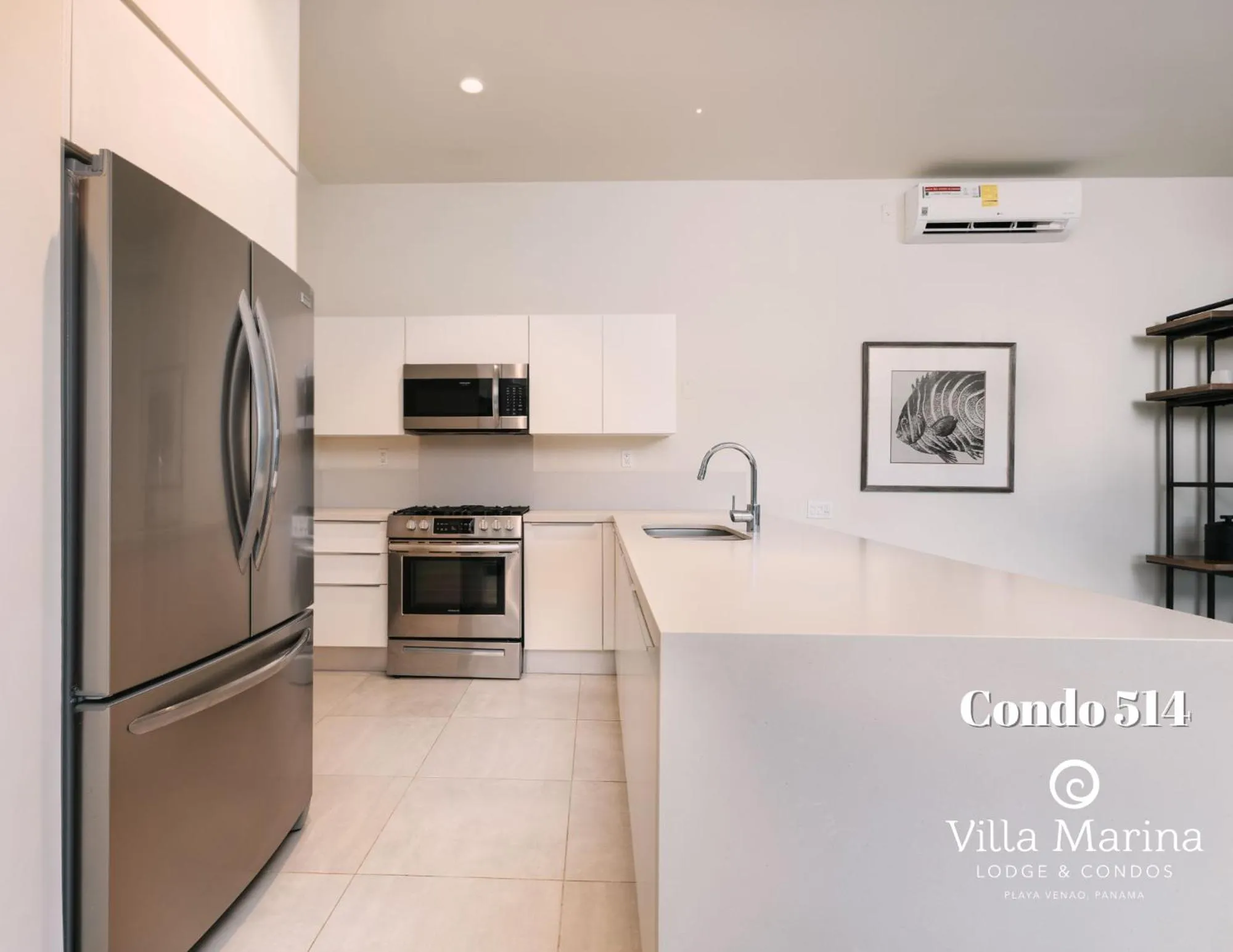 kitchen in Villa Marina Hotel