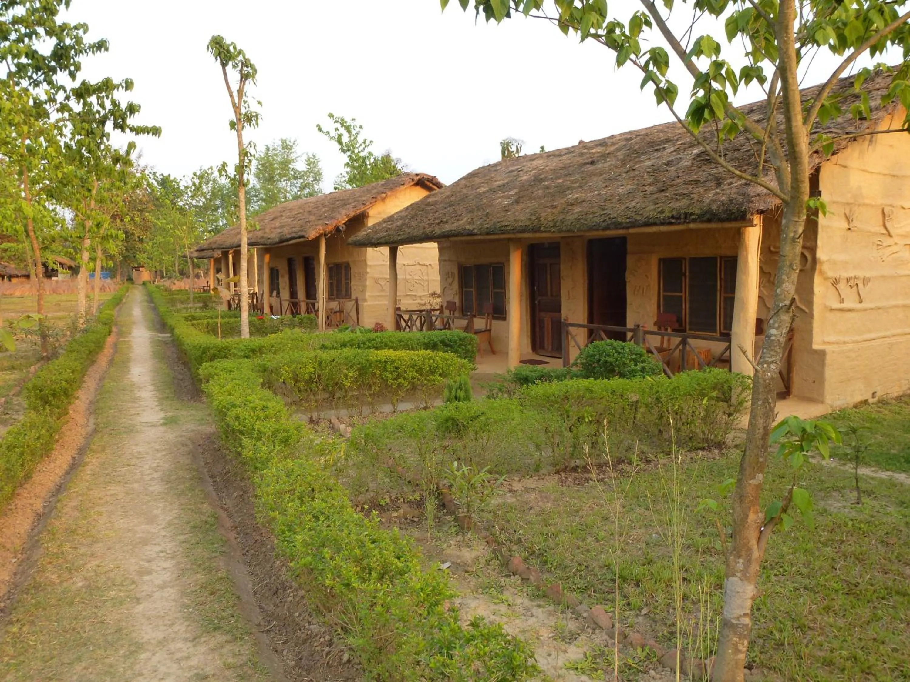 Facade/entrance in Bardia Eco Lodge