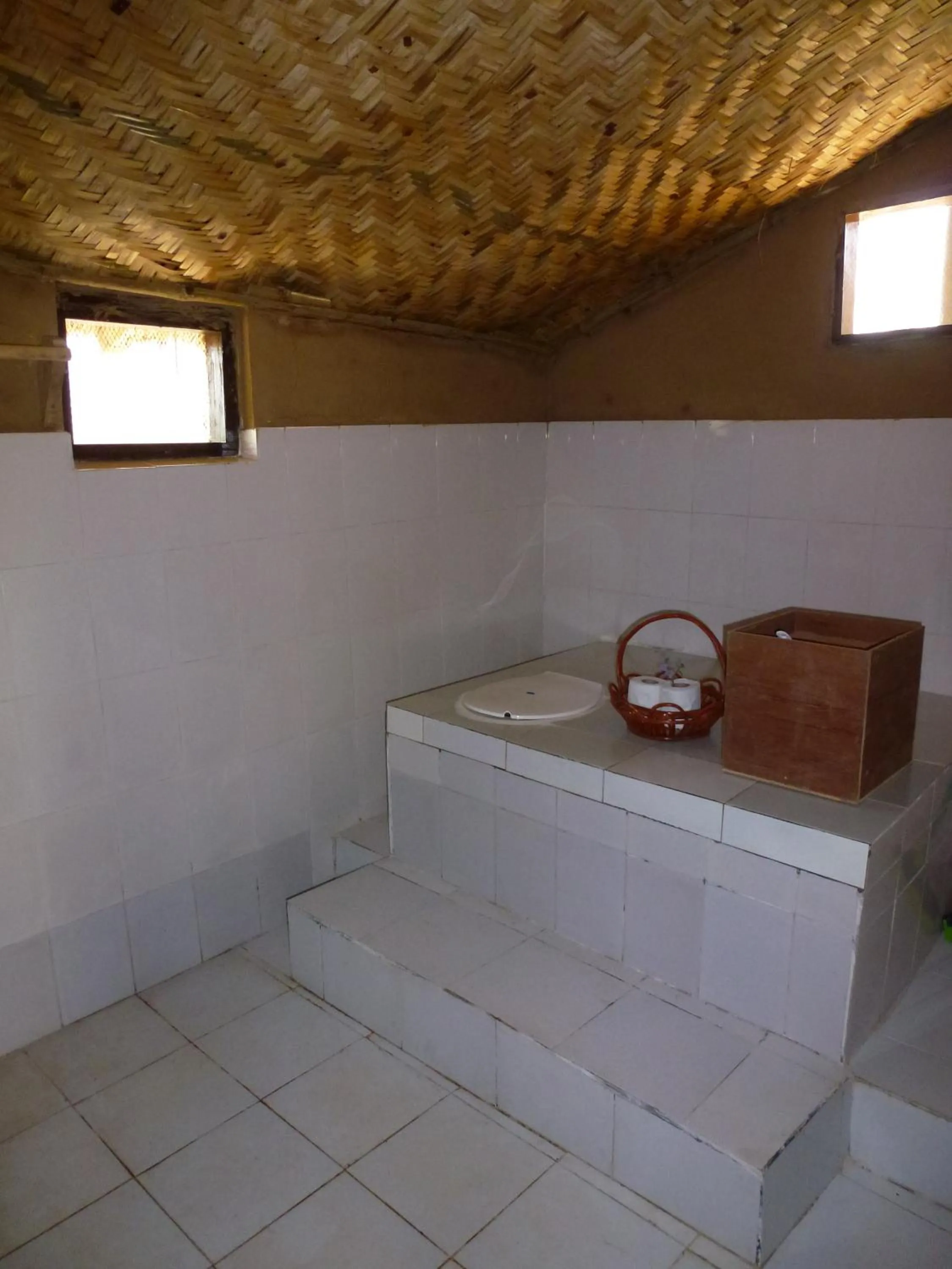 Toilet in Bardia Eco Lodge