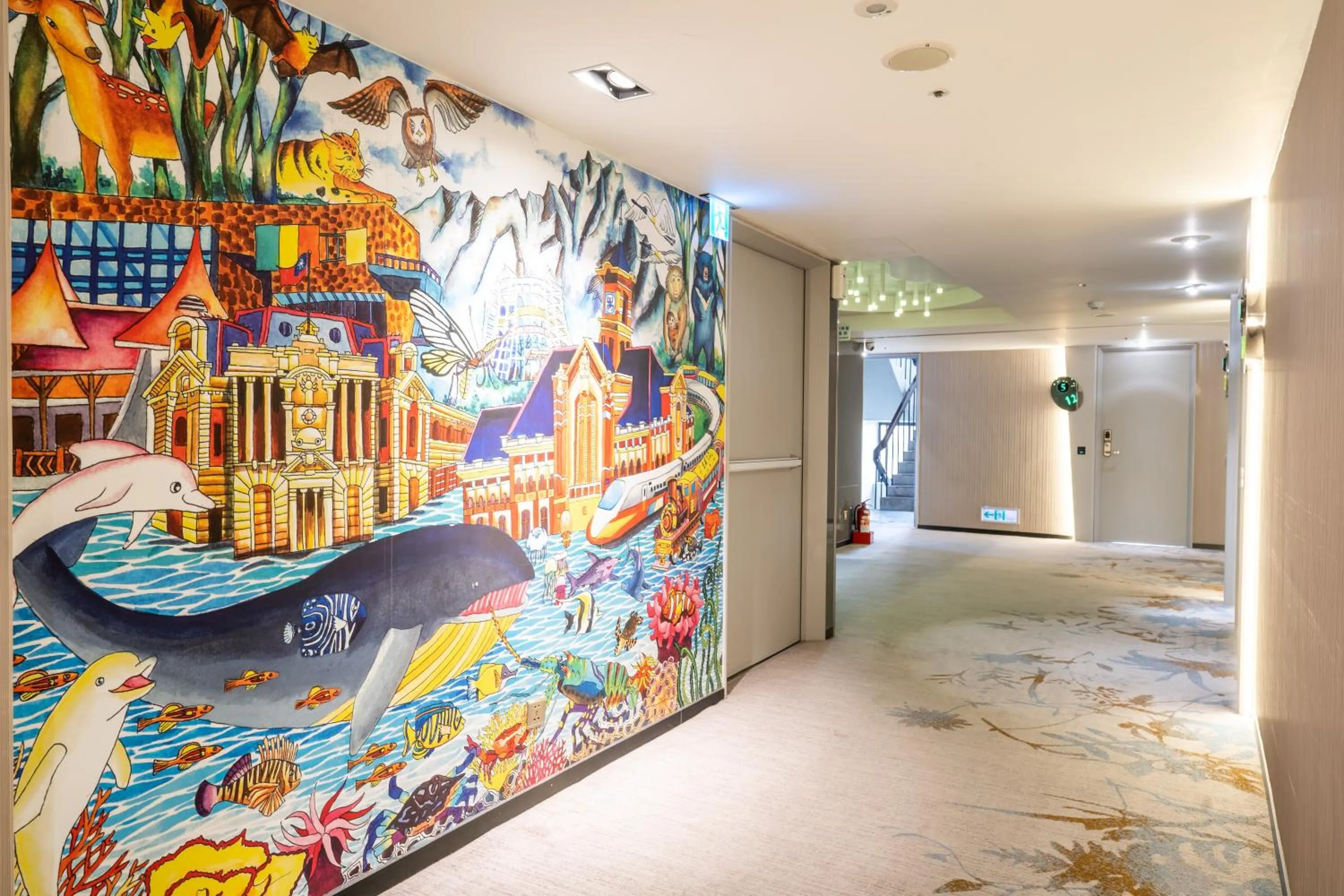 Decorative detail in The Cloud Hotel